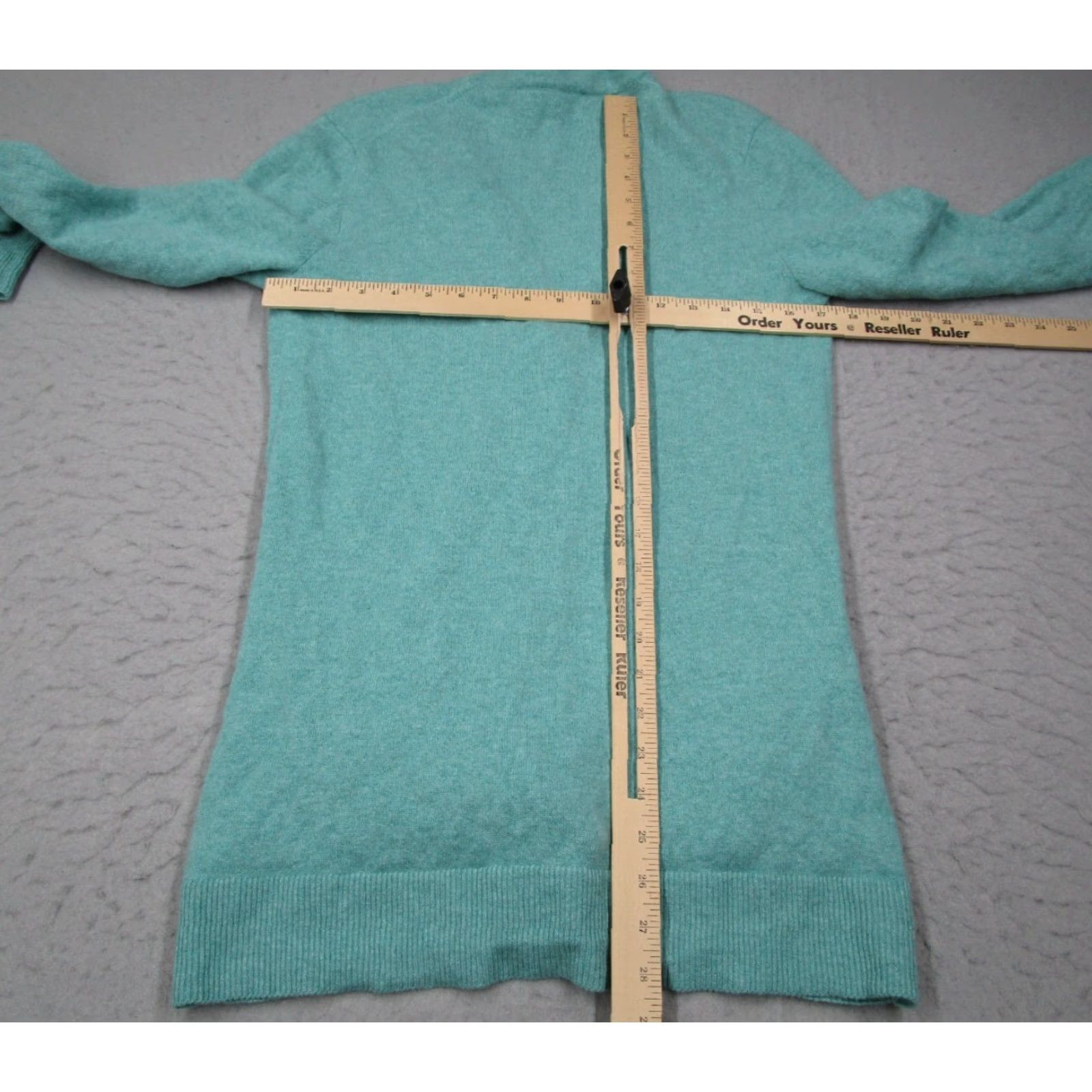 Michael Kors Michael Kors Women's Sweater Small Blue Cashmere Blend Button-Up Cardigan Long Sleeve Classic Size S / US 4 / IT 40 - 5 Thumbnail