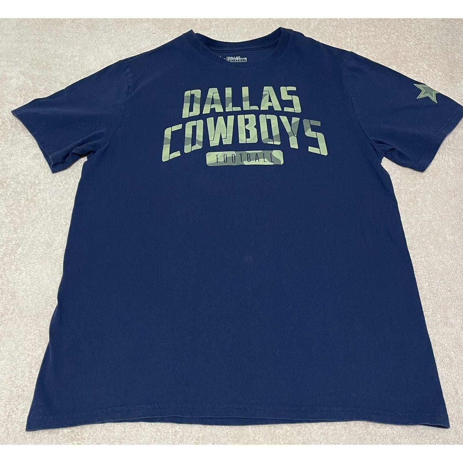 The Unbranded Brand Dallas Cowboys Dak Prescott Camo Name & Number T-Shirt Size US L / EU 52-54 / 3 - 2 Thumbnail