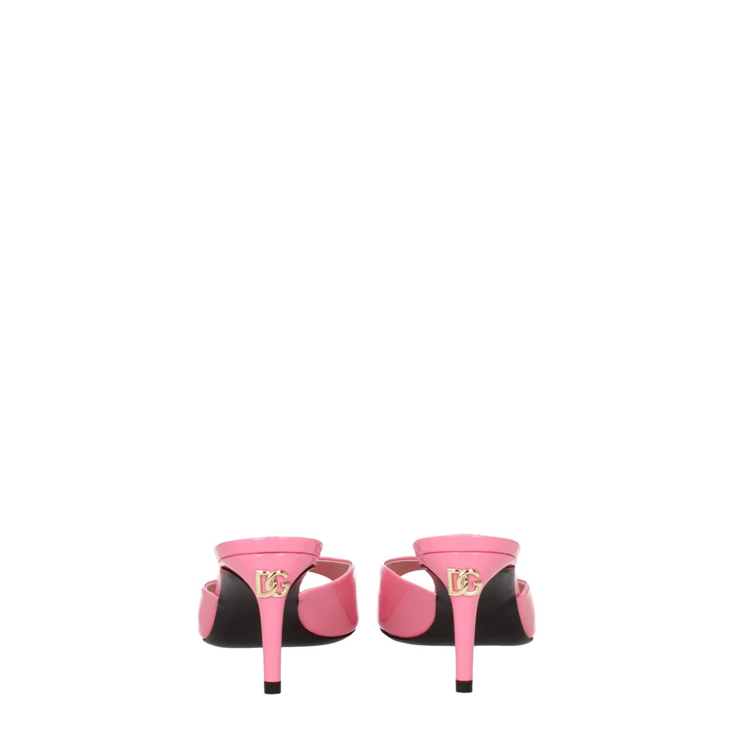 Dolce & Gabbana ob1o1e1124 Patent Leather Sandals in Pink Size US 7.5 / IT 37.5 - 5 Thumbnail