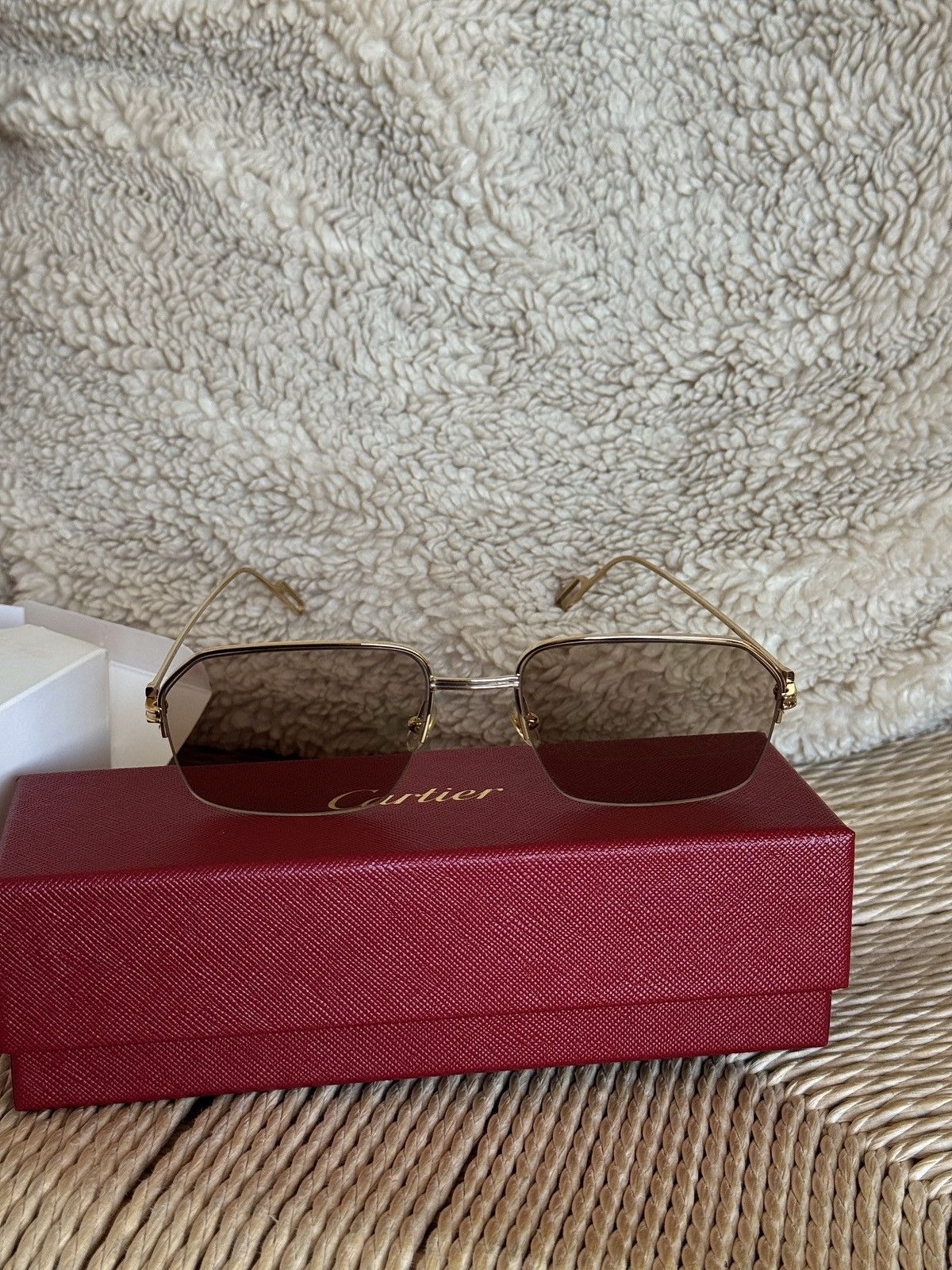 Cartier Cartier Sunglasses Première de Cartier – CT01140 (003) Size ONE SIZE - 7 Thumbnail