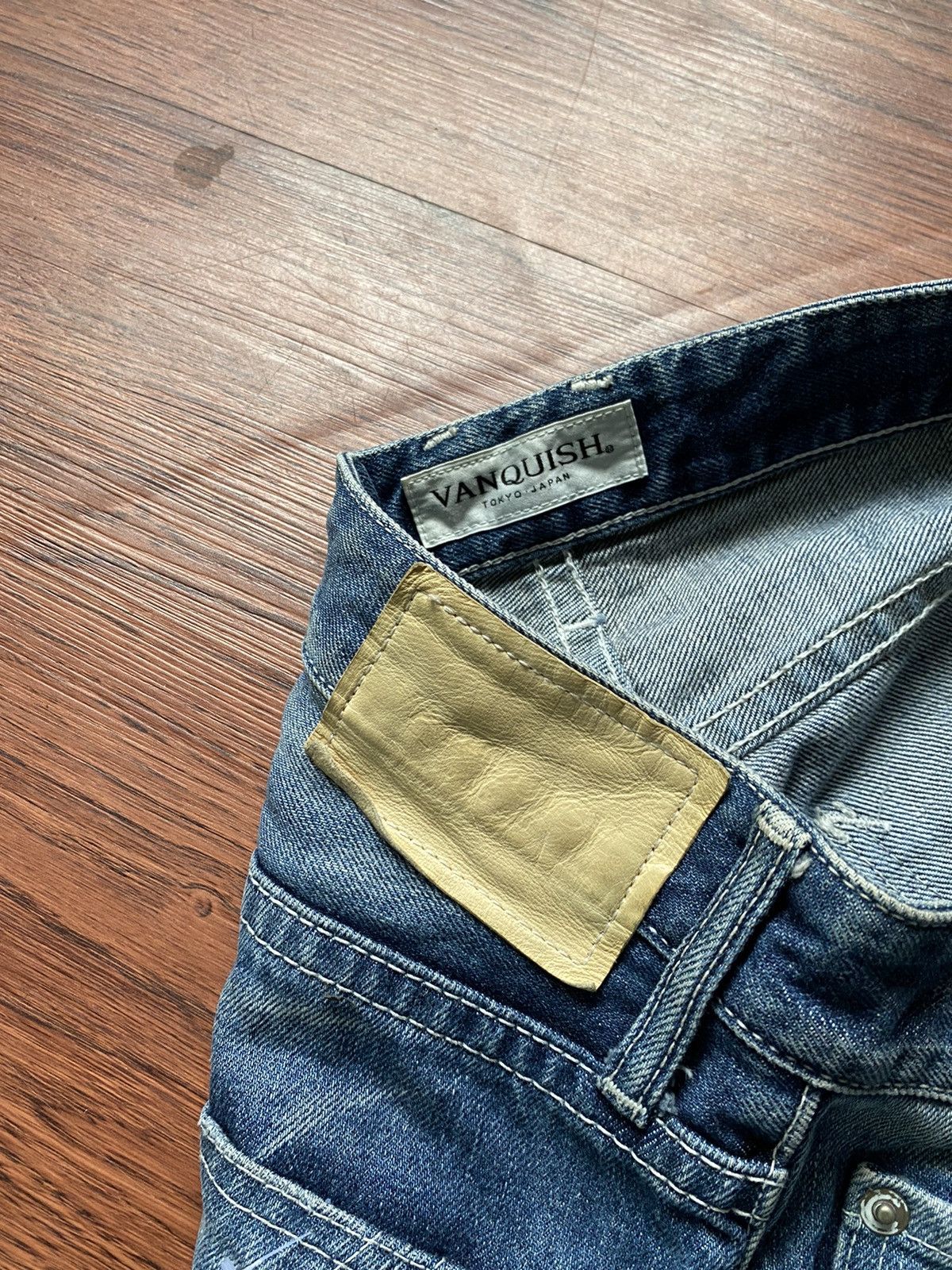 If Six Was Nine × Japanese Brand × Vanquish Vanquish Painter Jeans Size US 32 / EU 48 - 8 Thumbnail