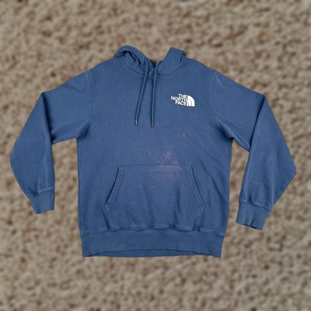 The North Face The North Face Mens Hoodie Pullover Blue Cotton Blend Zip Pocket Crew Neck S Small Regular Fit Logo Clothing Style: Pullover, Jacket, Sweatshirt? Size US S / EU 44-46 / 1 - 1 Thumbnail