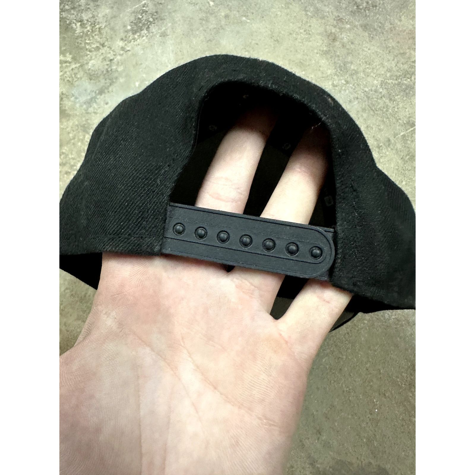 New Era Mets Cap Black OS Used Size ONE SIZE - 2 Thumbnail