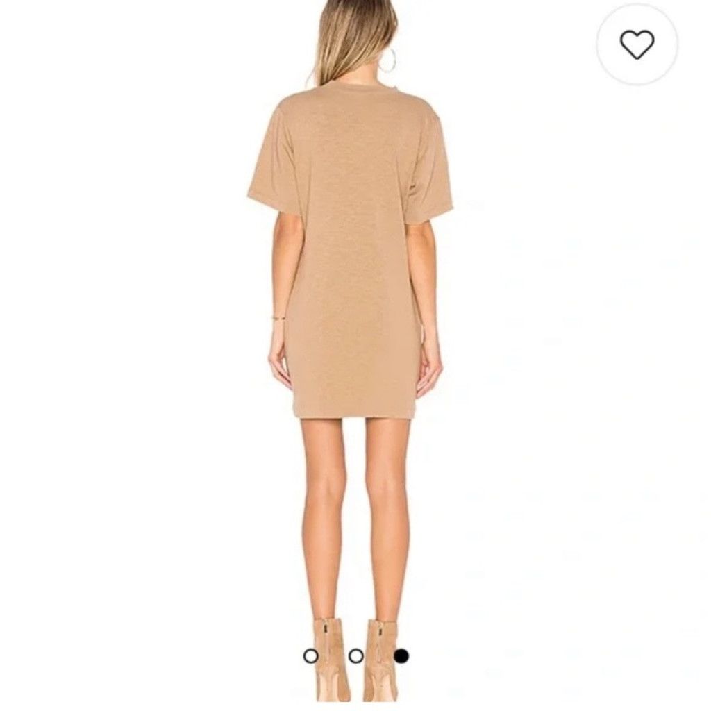 COTTONCITIZEN REVOLVE x COTTON CITIZEN Tokyo T-Shirt Mini Dress Tan Size M Size L / US 10 / IT 46 - 3 Thumbnail