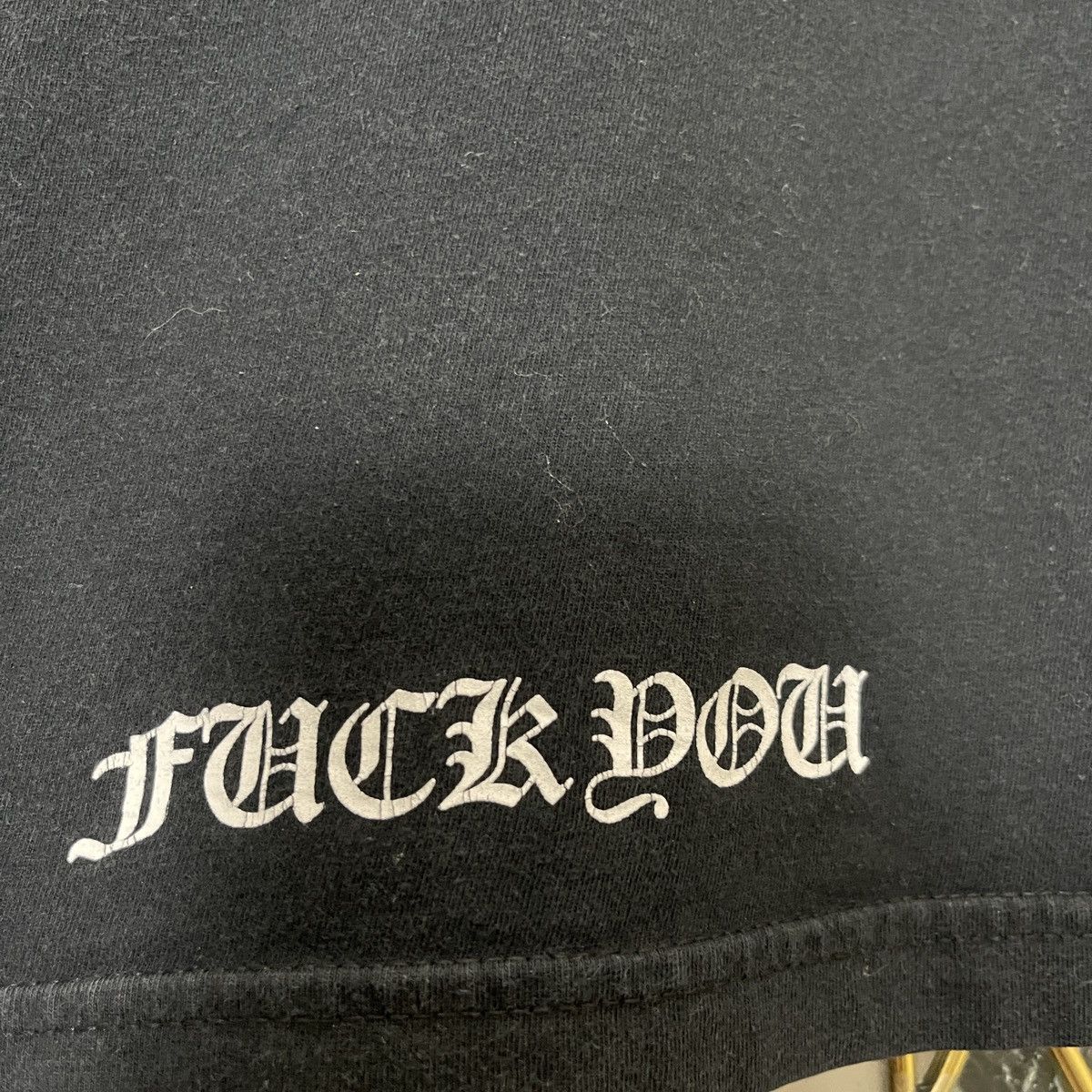 Chrome Hearts Chrome Hearts Los Angeles FUCK YOU Tees Size US M / EU 48-50 / 2 - 8 Thumbnail