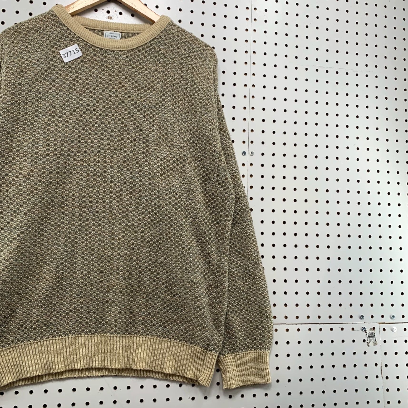 Pierre Cardin Vintage Pierre Cardin Knit Sweater Mens Medium Pullover Crew Neck Brown Beige 90s Retro Holiday Gift Size US M / EU 48-50 / 2 - 4 Thumbnail