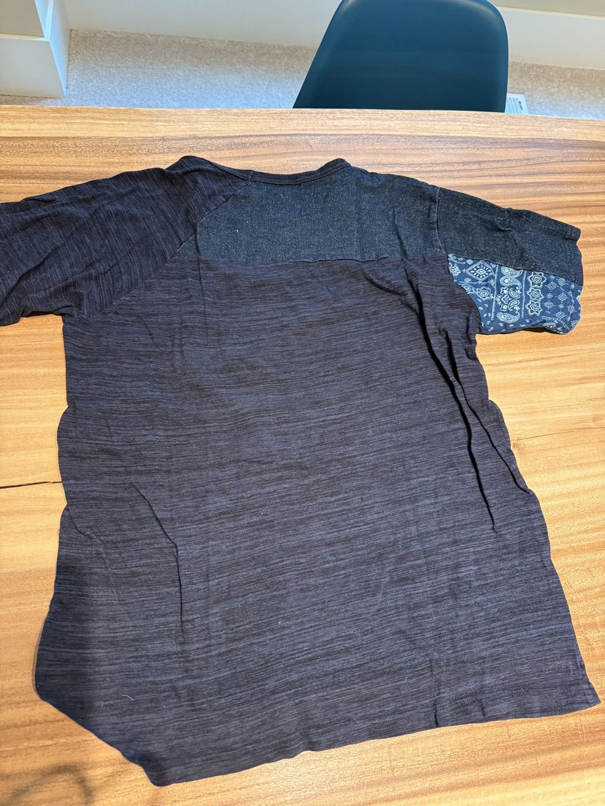 URBAN RESEARCH DOORS Urban research Doors denim patch tee Size US M / EU 48-50 / 2 - 7 Thumbnail
