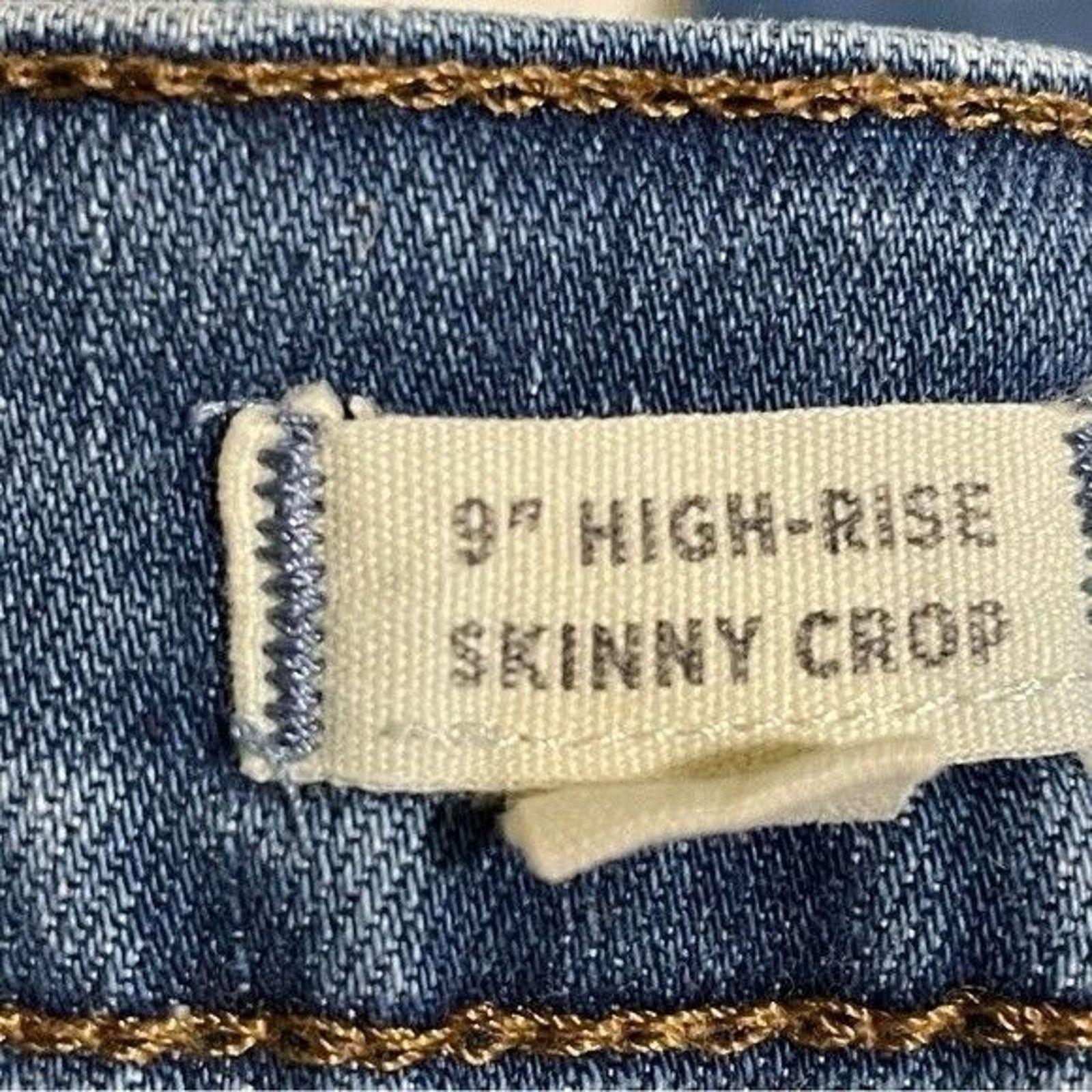 Madewell Madewell Jeans Women's Size 26 Skinny Crop 9" High-Rise Size 26" / US 2 / IT 38 - 7 Thumbnail