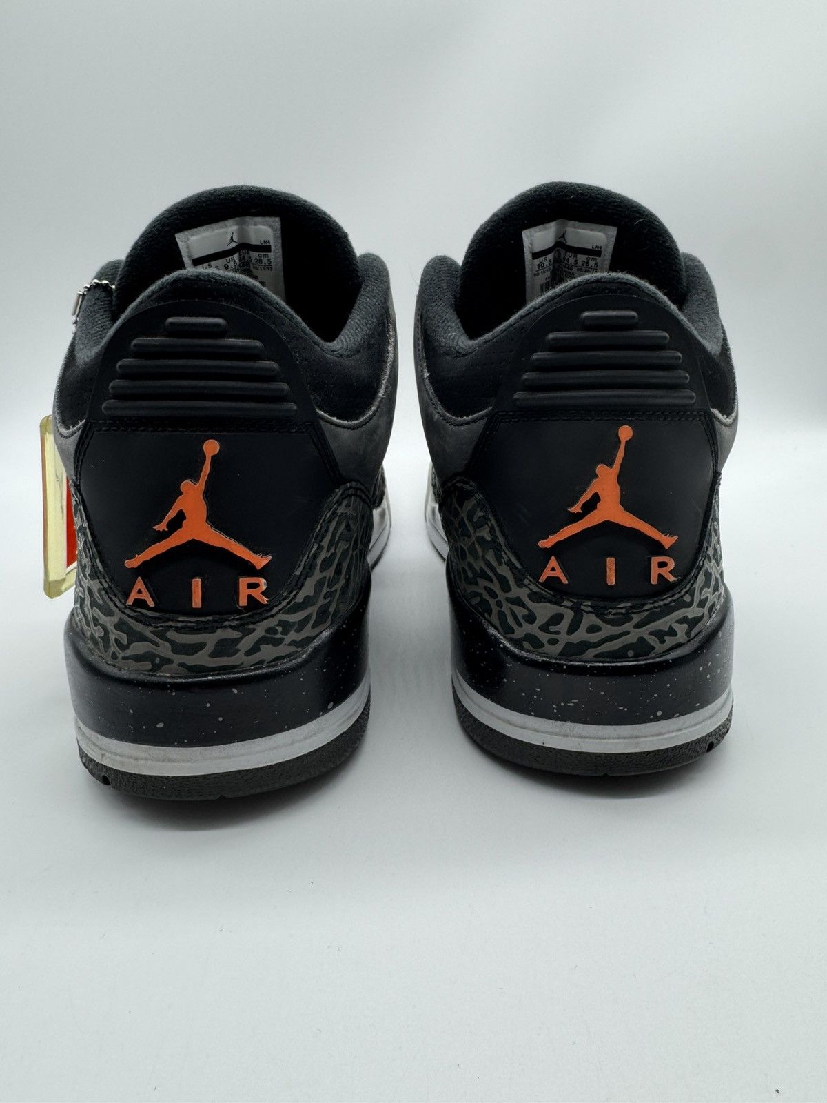 Jordan Brand × Nike Nike Air Jordan 3 Retro Fear Pack 2013 OG All 626967 040 Size US 10.5 / EU 43-44 - 5 Thumbnail