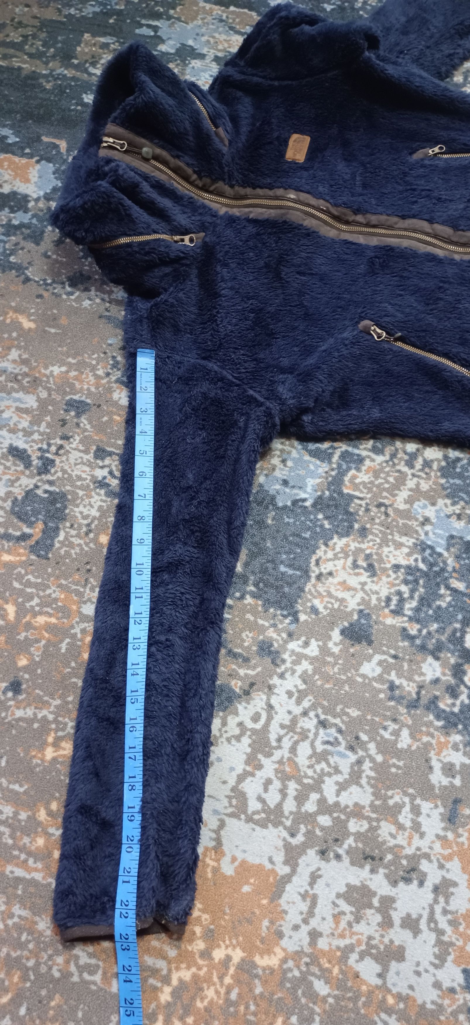 The North Face The North Face Polartec Fleece Learther Pacthes Jacket Size US M / EU 48-50 / 2 - 12 Thumbnail