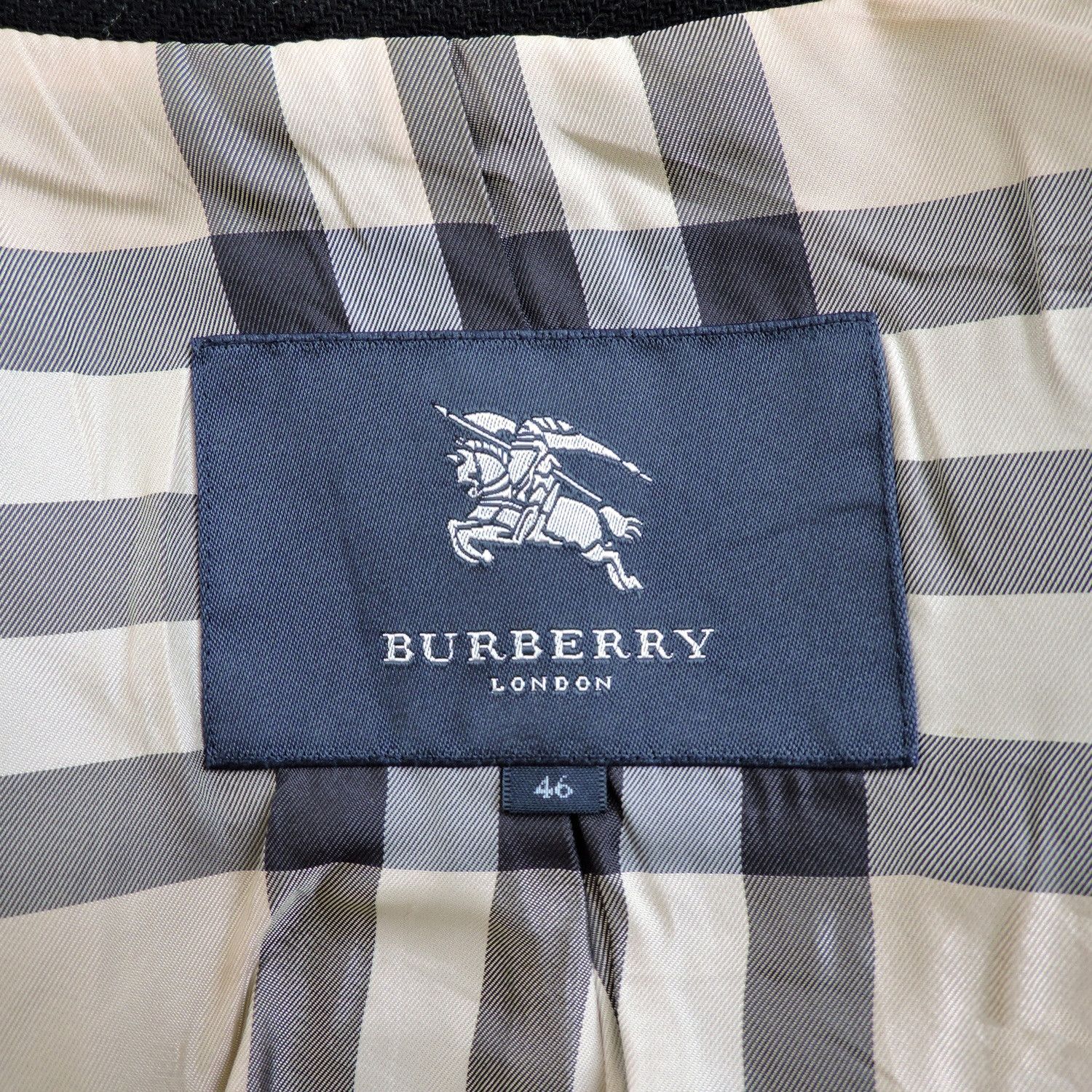 Burberry BURBERRY LONDON WOOL KNIT ZIP-UP JACKET Size S / US 4 / IT 40 - 4 Thumbnail