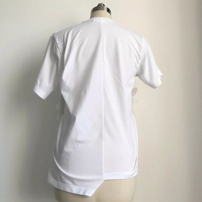 Comme des Garcons Comme Des Garcons Patchwork white T-shirt Size S / US 4 / IT 40 - 6 Thumbnail