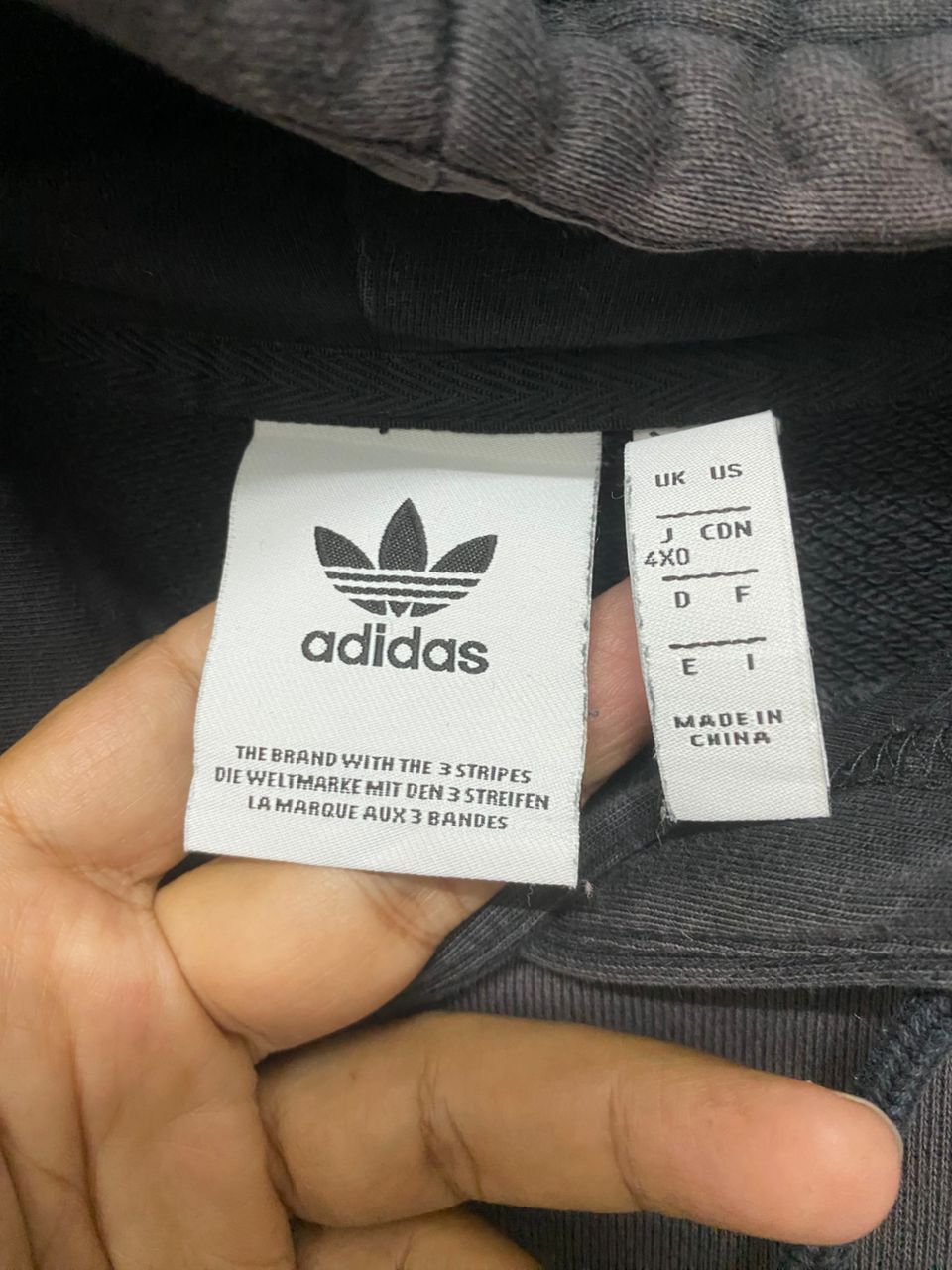 Adidas Vintage Adidas Unisex Hoodies Size US L / EU 52-54 / 3 - 11 Thumbnail