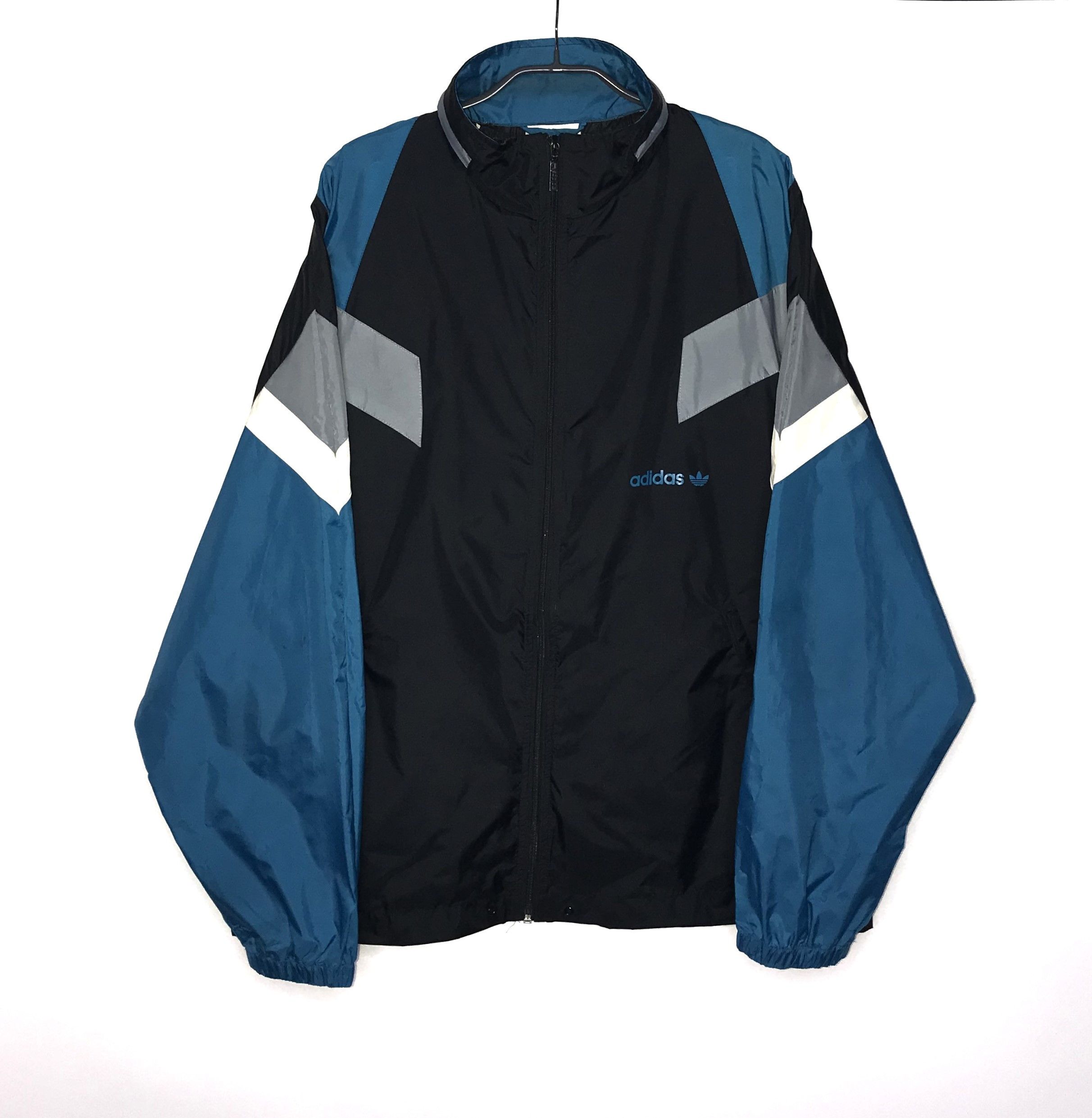 Adidas Adidas Vintage 90s Zip Jacket Mens Size Large Size US L / EU 52-54 / 3 - 1 Thumbnail