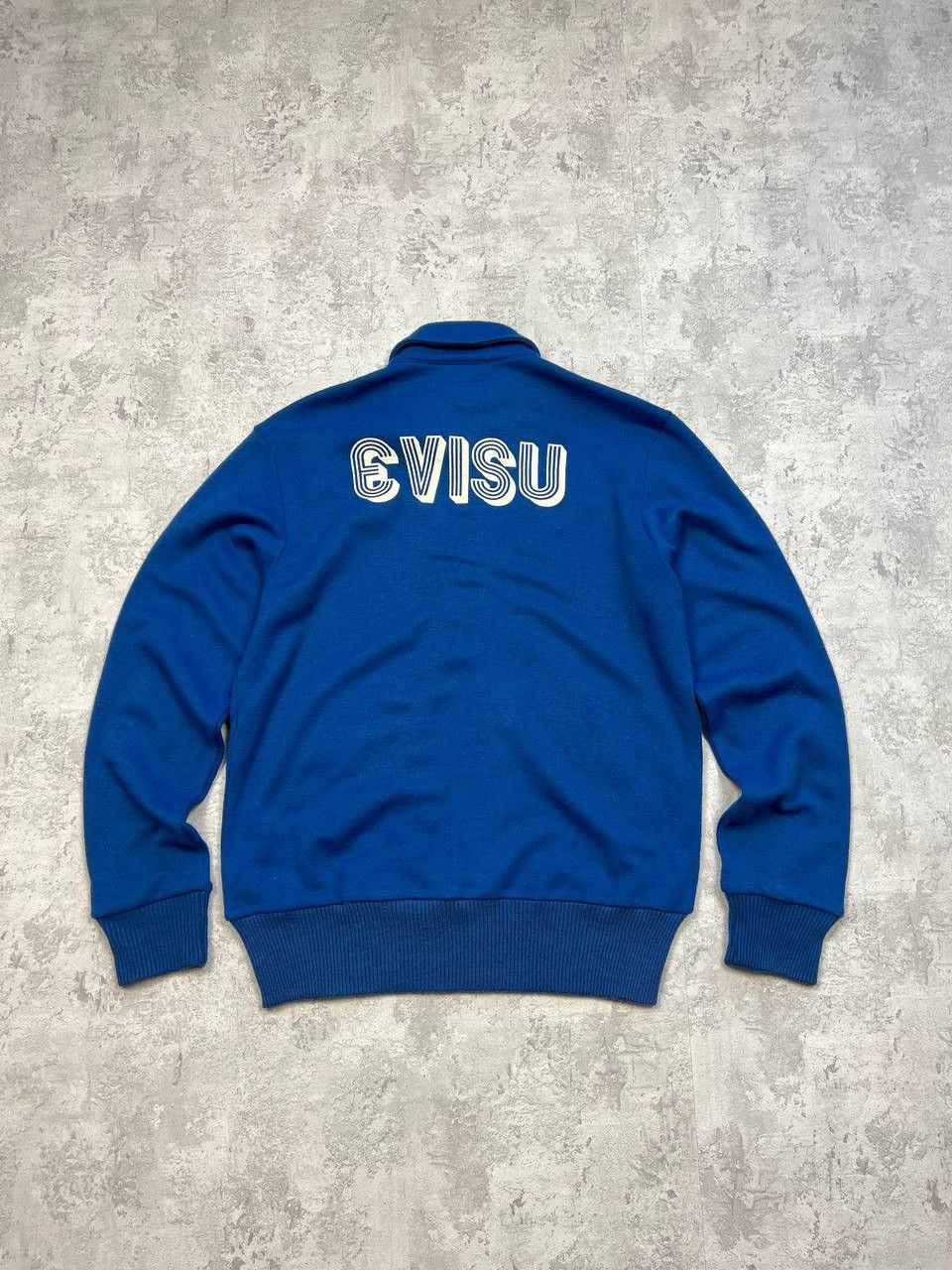 Evisu Vintage Evisu Zip Sweater Big Logo Size US XL / EU 56 / 4 - 6 Thumbnail