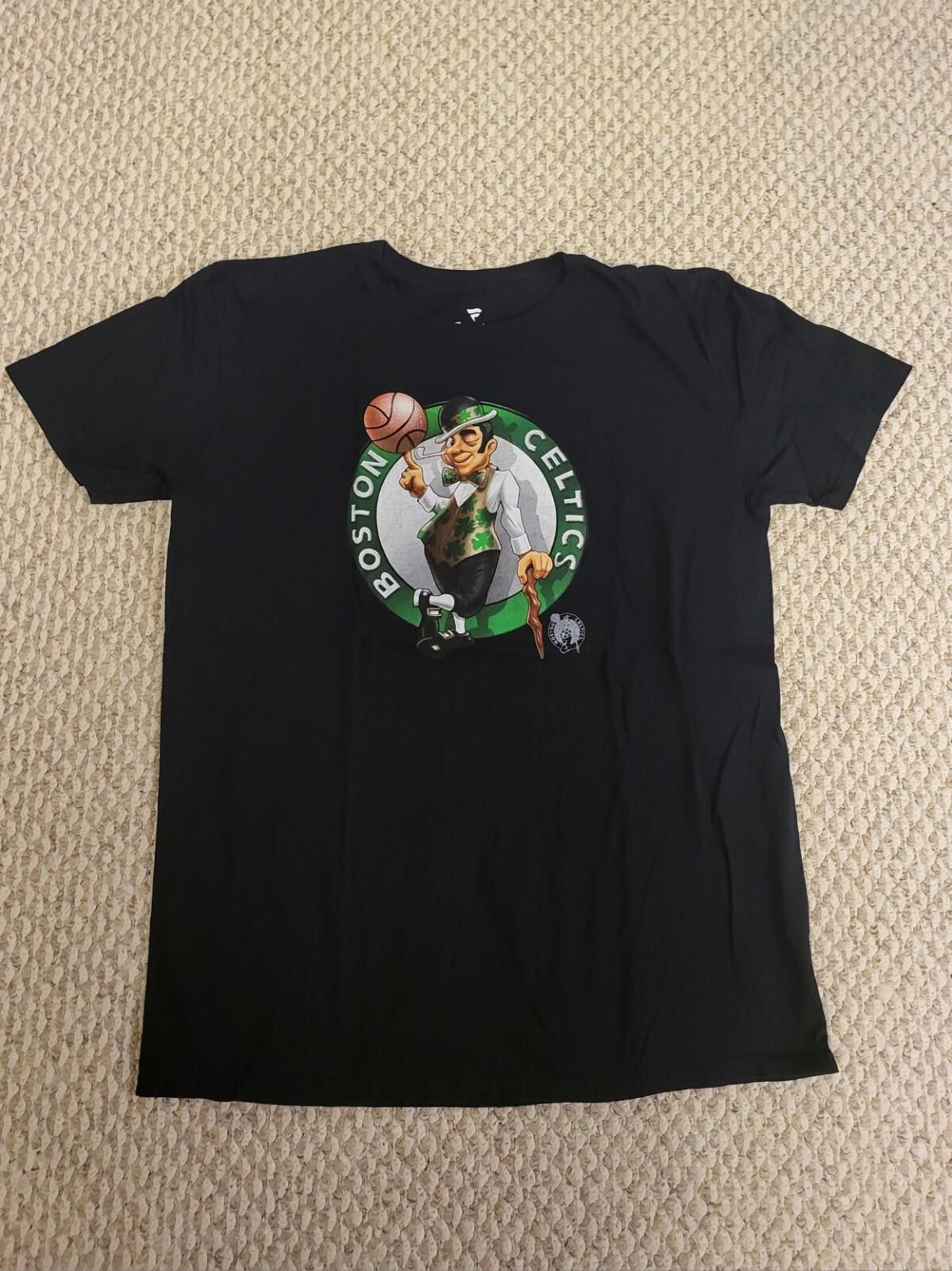 Other Boston Celtics Fanatics Size Large Black Short Sleeve Tshirt Size ONE SIZE - 1 Thumbnail
