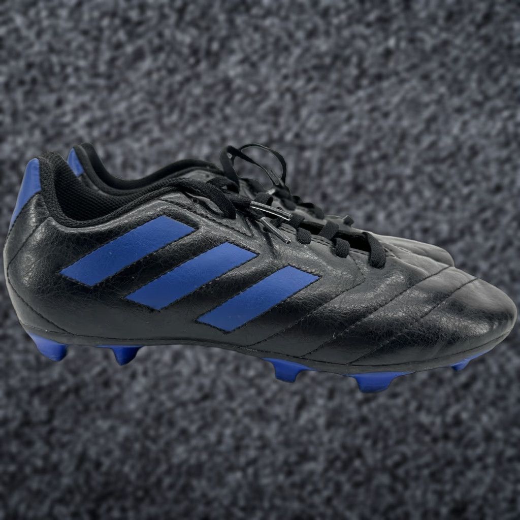 Adidas Adidas Shoes Mens Size 5 Black Blue Soccer Cleats Low Top FG Spikes FV2894 Size US S / EU 44-46 / 1 - 1 Thumbnail