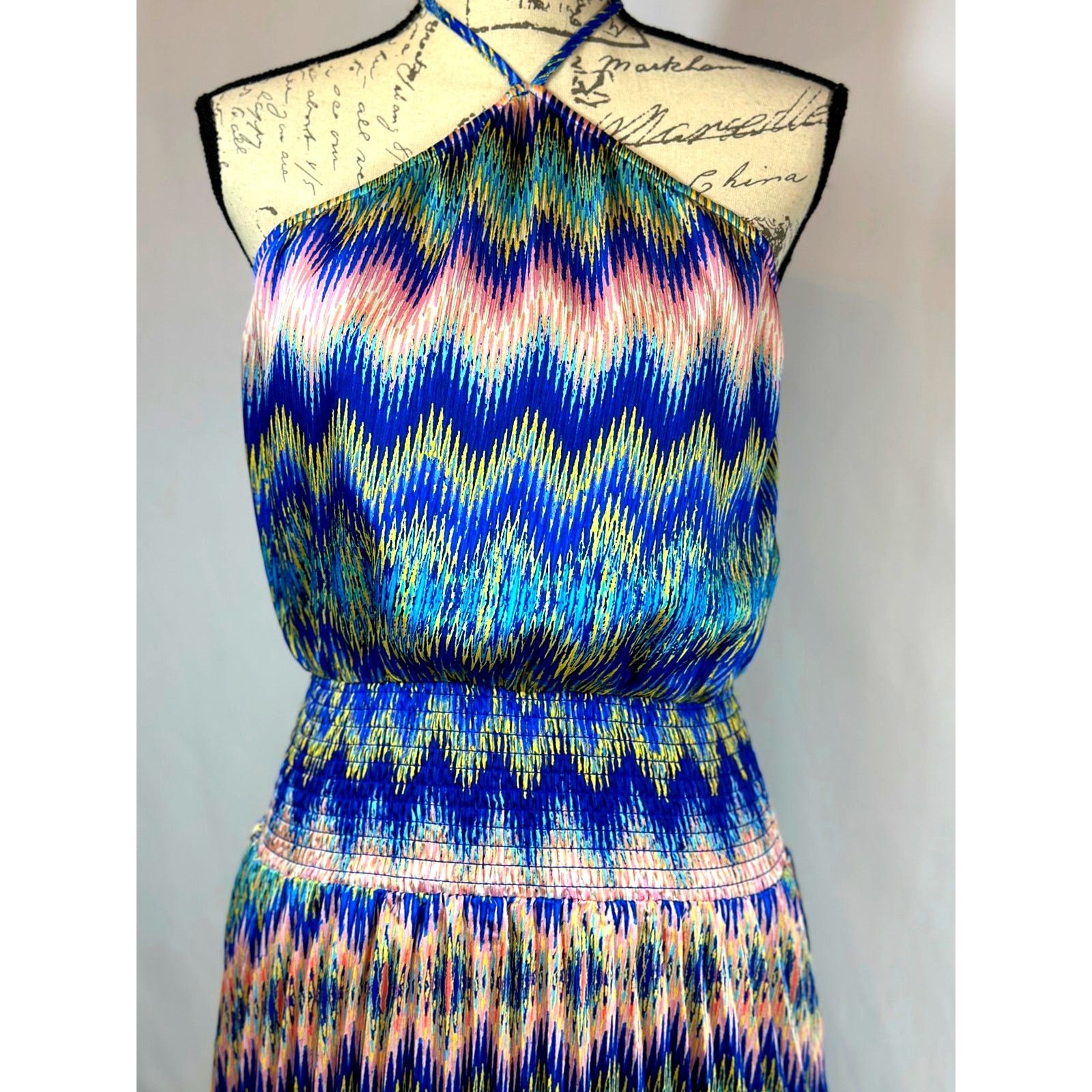 Ramy Brook Ramy Brook Giana Chevron-Print Handkerchief Maxi Dress S Size S / US 4 / IT 40 - 13 Thumbnail