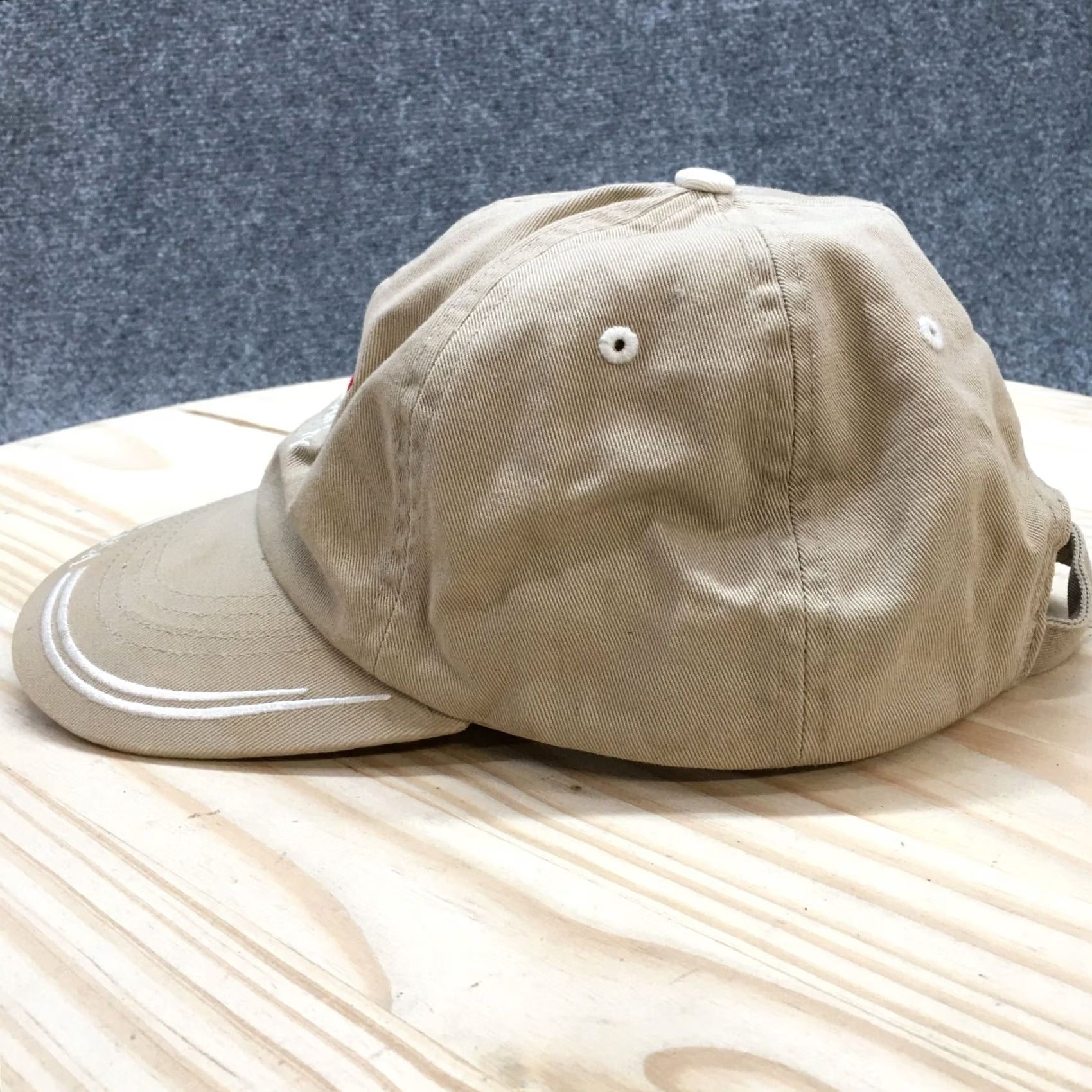 Logo 7 Strand Ocean City Baseball Cap Hat Mens One Size Beige Embroidered Logo Headwear Size ONE SIZE - 4 Thumbnail