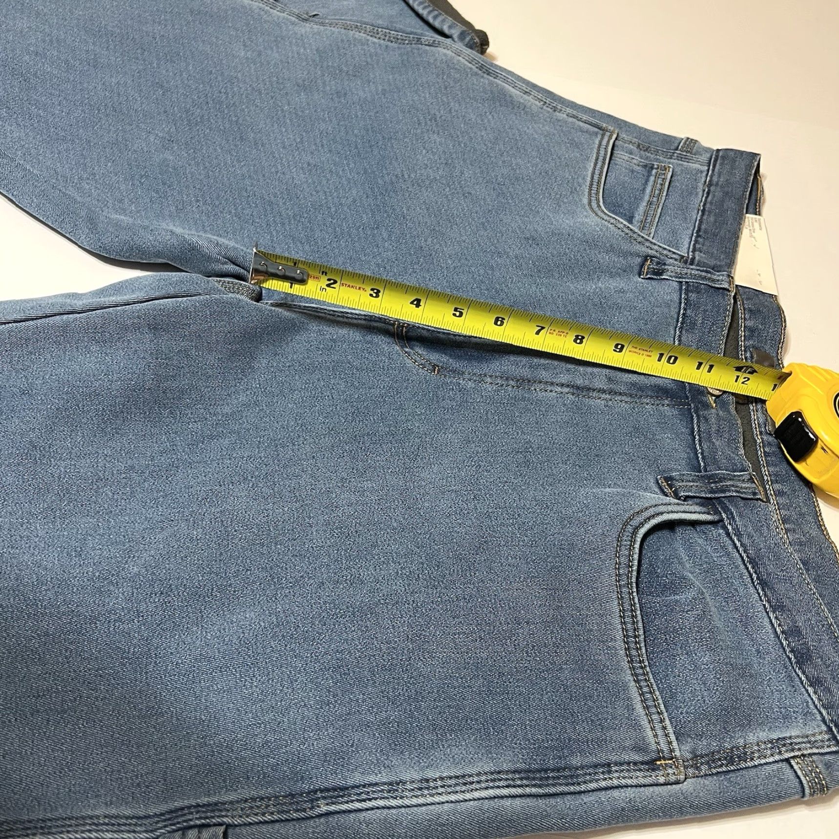 Vintage Berkley Berkley Jensen Carpenter Pants Men 40x30 Blue Fleece Lined Relaxed Straight NWT Size US 40 / EU 56 - 4 Thumbnail