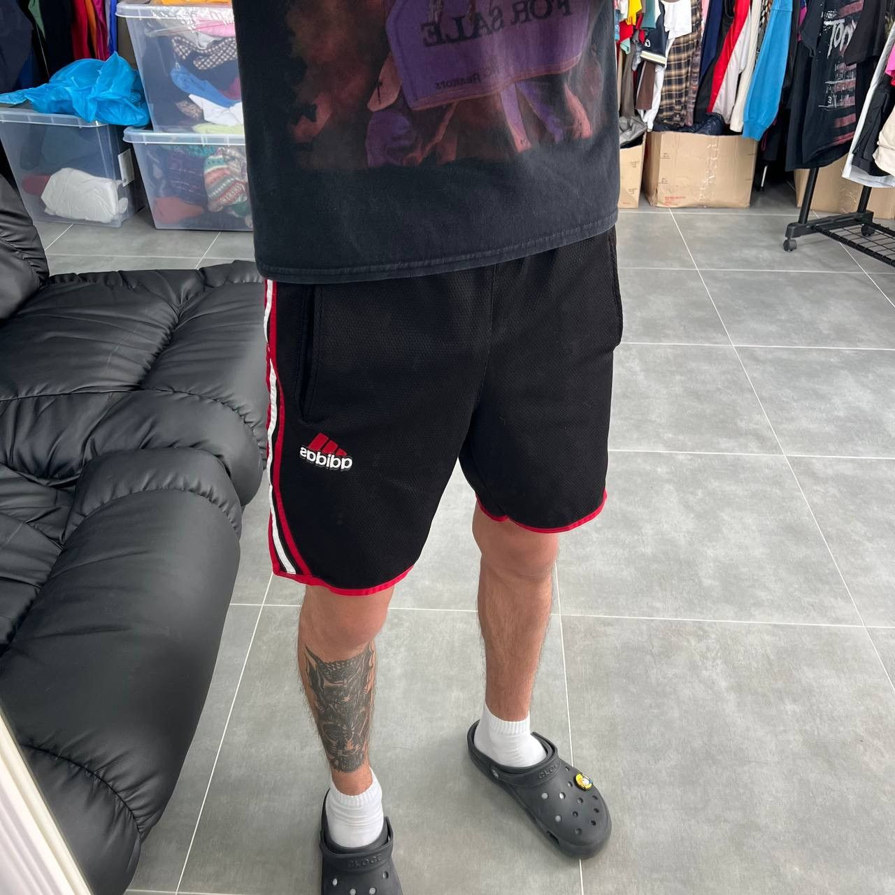 Adidas × Vintage Vintage Adidas Three Stripes Shorts Size S Size US 30 / EU 46 - 2 Thumbnail