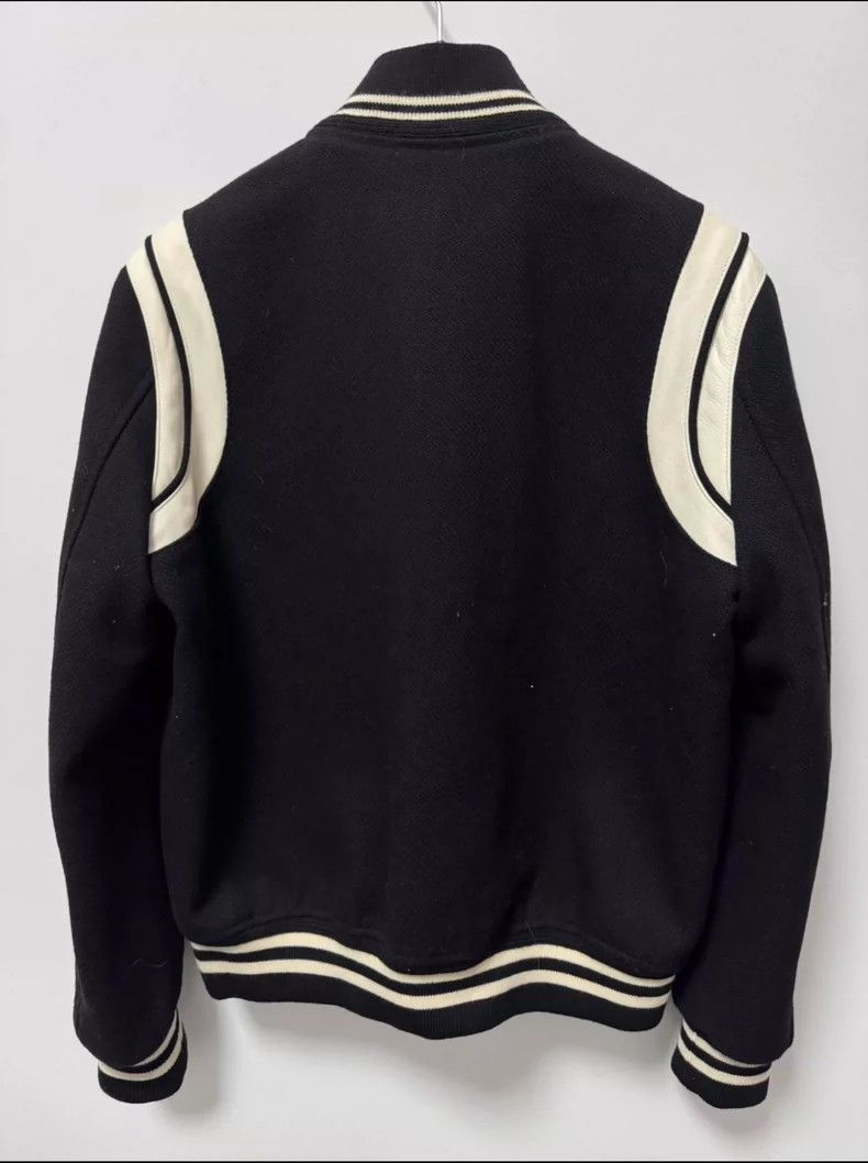 Saint Laurent Paris Saint Laurent Paris 22fw patchwork leather black and white Size US M / EU 48-50 / 2 - 2 Thumbnail