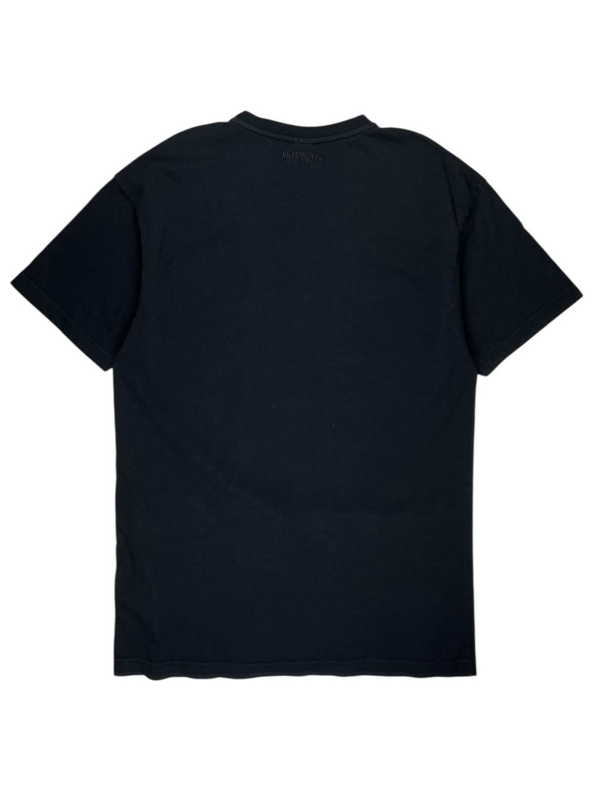 Vetements SS19 Vetements Georgia Flag Rainbow Tshirt Black Size US M / EU 48-50 / 2 - 2 Thumbnail