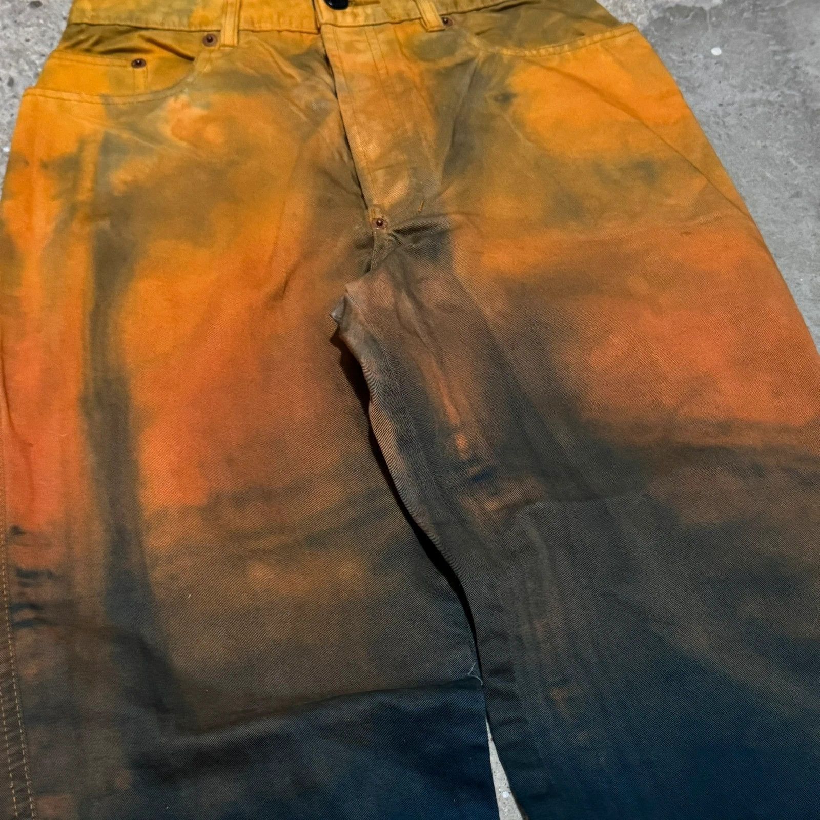 Jean Paul Gaultier Vintage Jean Paul Gaultier gradient dye pants Size 24" / US 00 / IT 34 - 6 Thumbnail