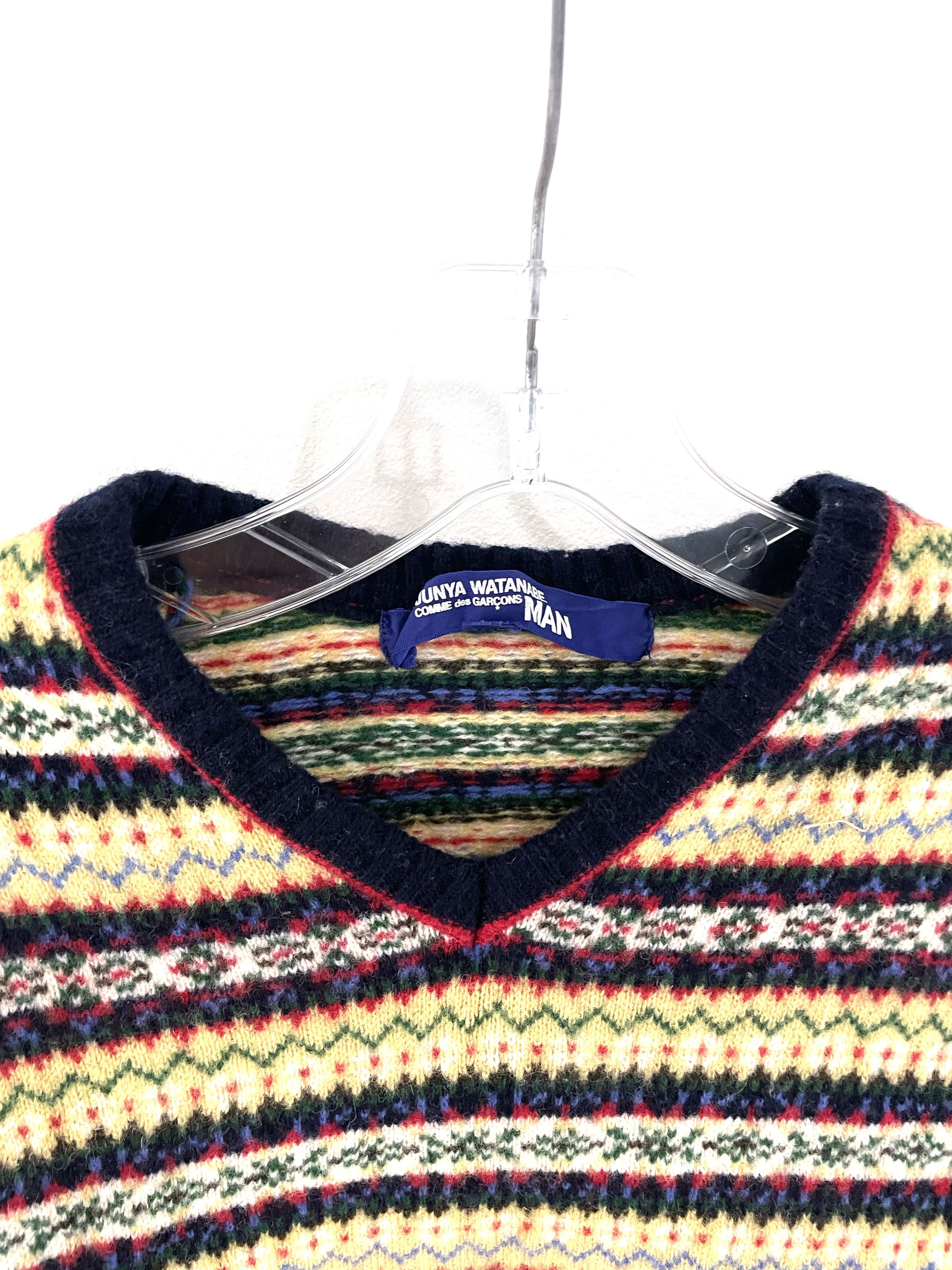 Junya Watanabe 2005 Nordic Wool Sweater Size US S / EU 44-46 / 1 - 3 Thumbnail