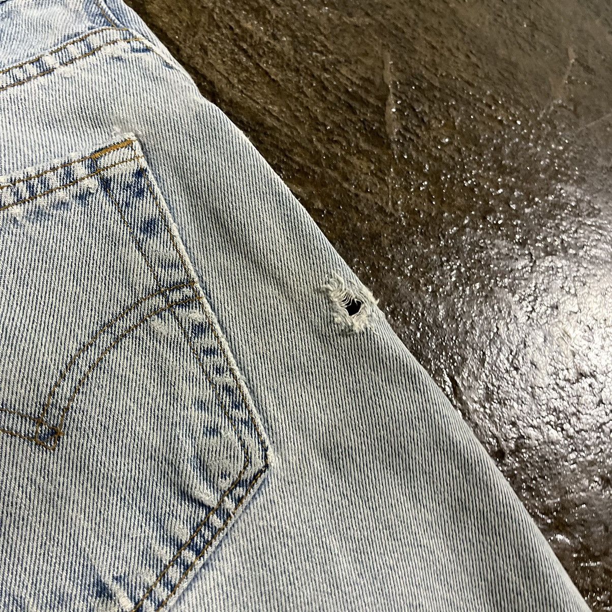 Levi's × Vintage Crazy Vintage 90s Levi's 560 Faded Baggy Loose Fit Jeans Size US 36 / EU 52 - 9 Thumbnail