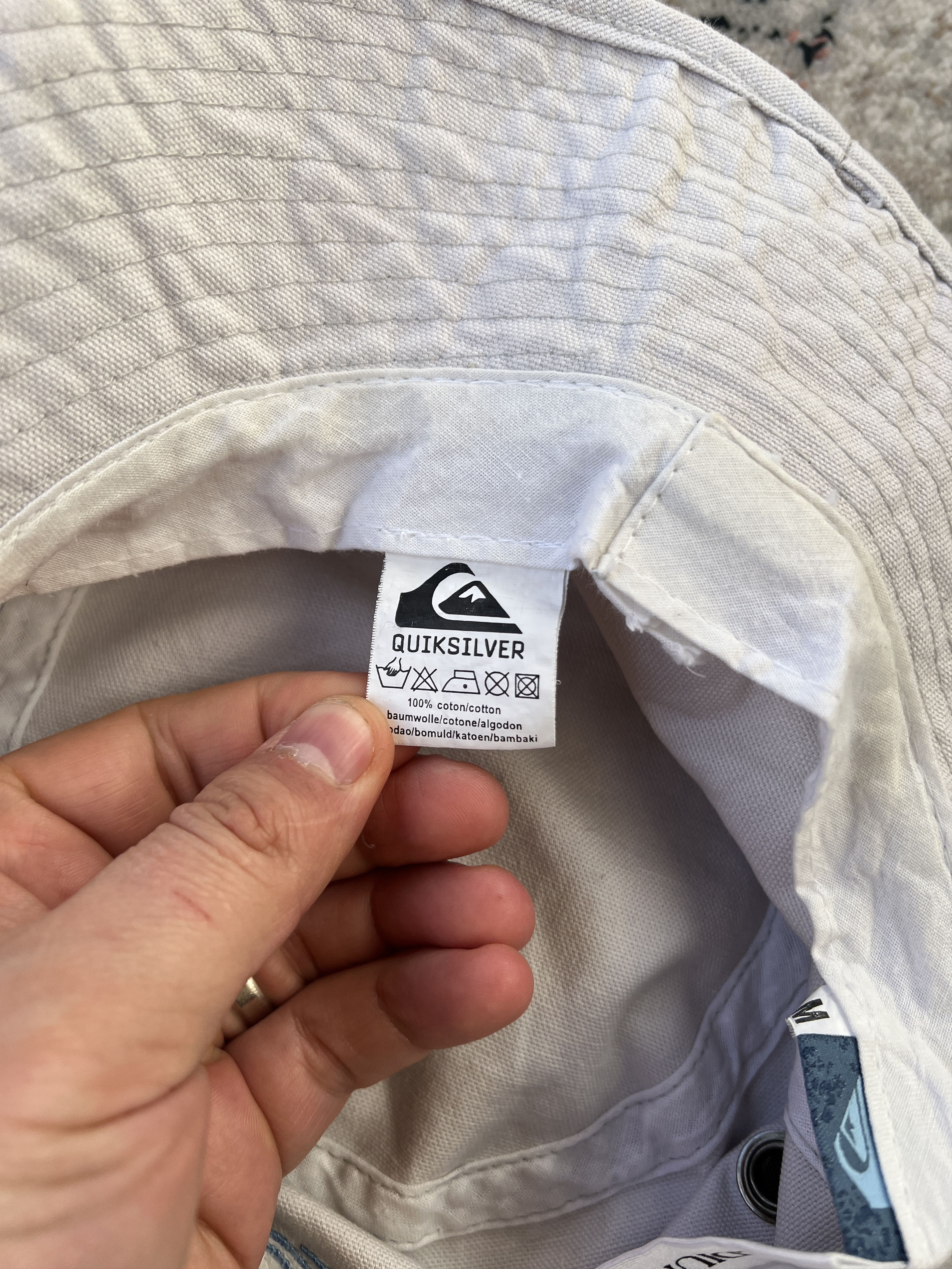 Quiksilver × Vintage Quiksilver Vintage Hat Size ONE SIZE - 6 Thumbnail