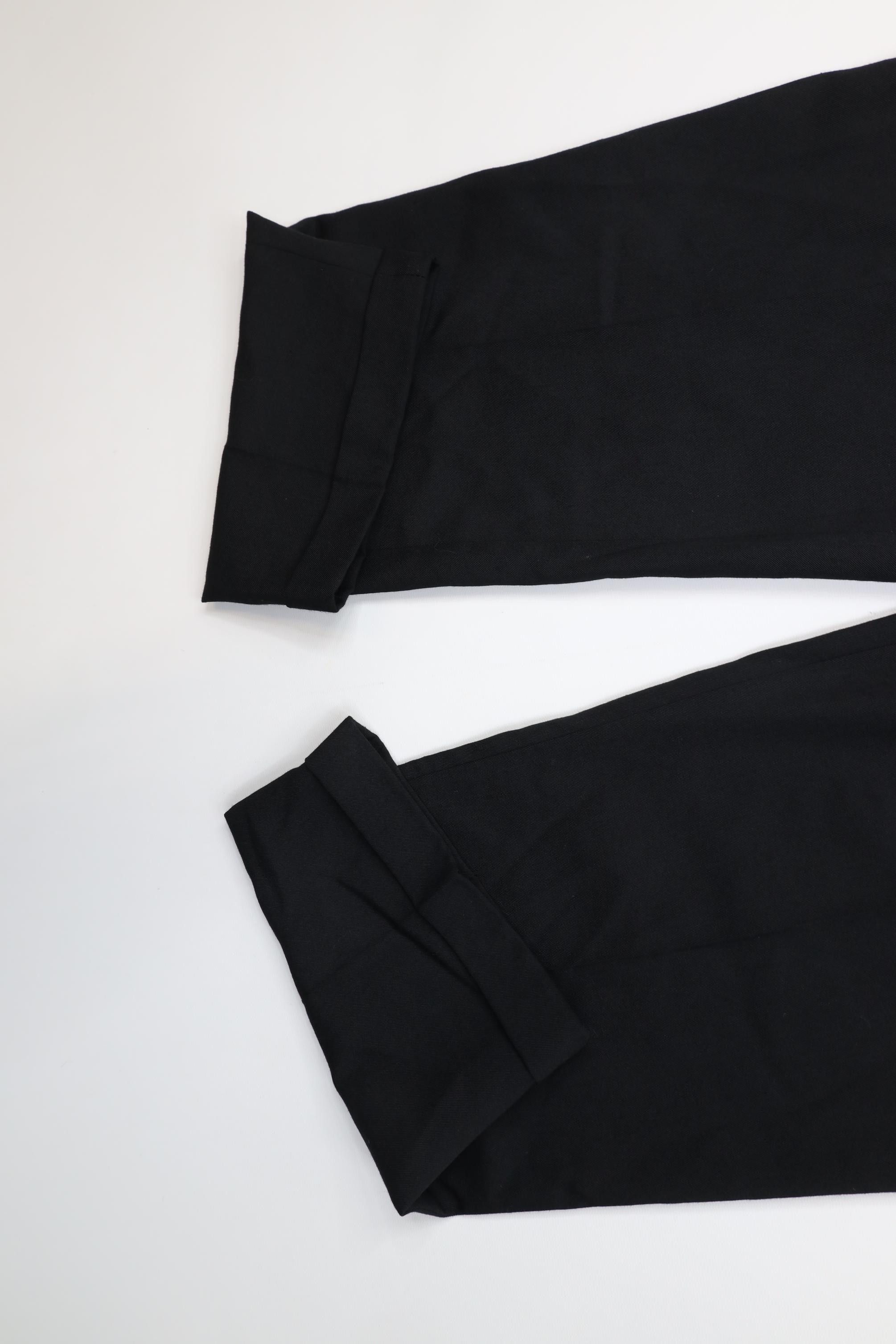 Vintage Vintage 90s Streetwear Wool Blend Wide Leg Chino Pants Black Size US 32 / EU 48 - 5 Thumbnail