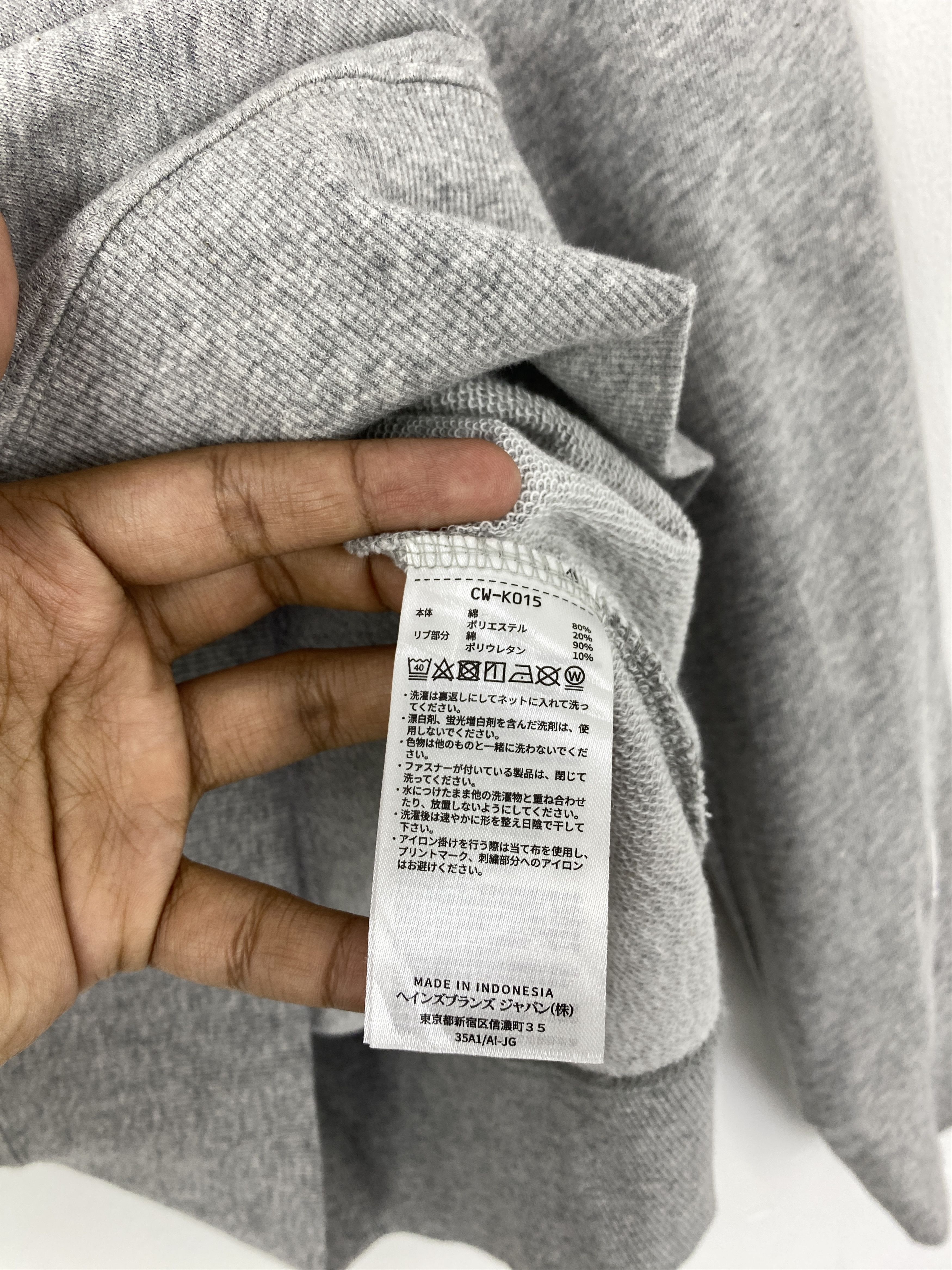 Champion Vintage Champion Spell Out Distressed Sweatshirt SH0099 Size US L / EU 52-54 / 3 - 12 Thumbnail