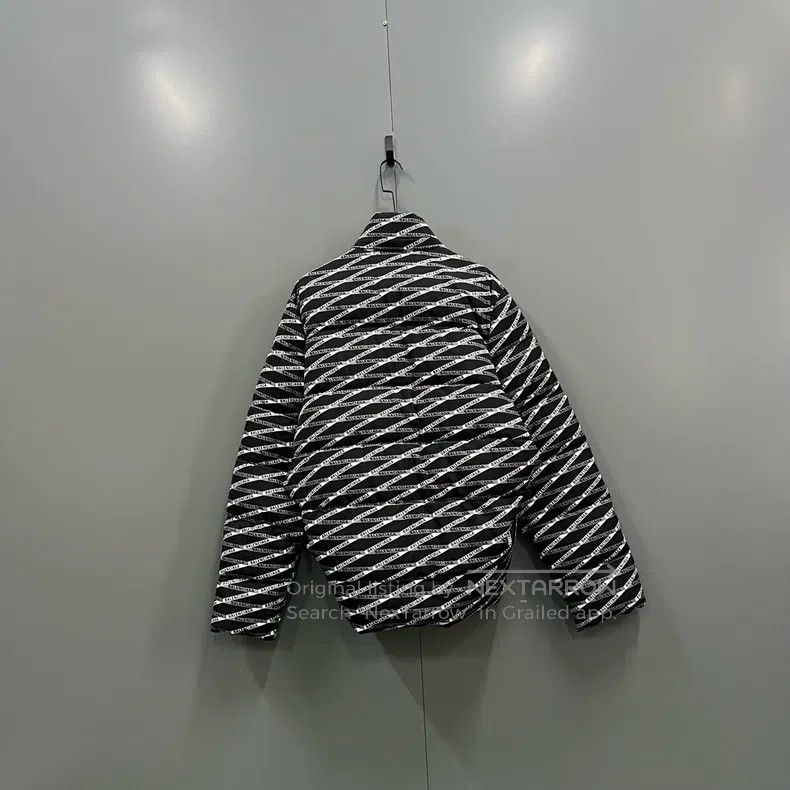Balenciaga Balenciaga Fully Printed Logo Collar Down Jacket Size US S / EU 44-46 / 1 - 2 Thumbnail