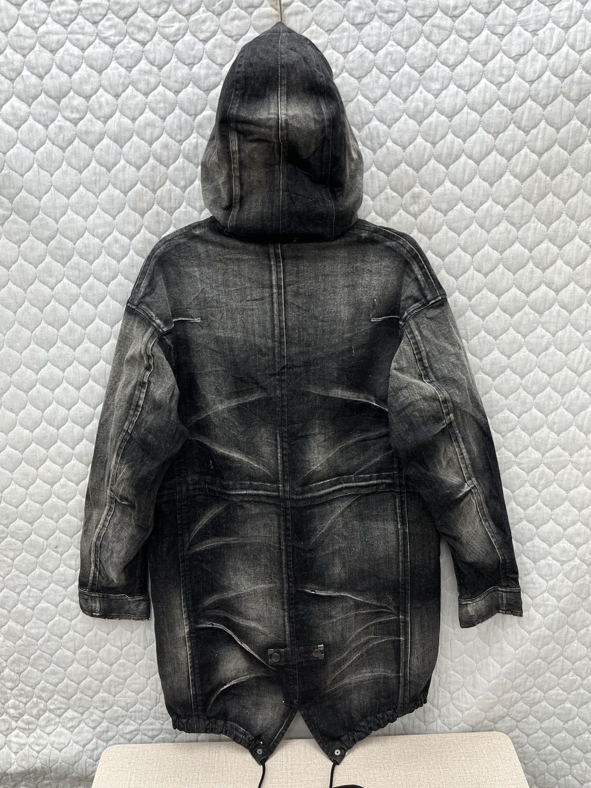 Le Grande Bleu (L.G.B.) 🔥🔥🔥ARCHIVE SEMANTIC DESING GHOST DENIM PARKA Size US M / EU 48-50 / 2 - 4 Thumbnail