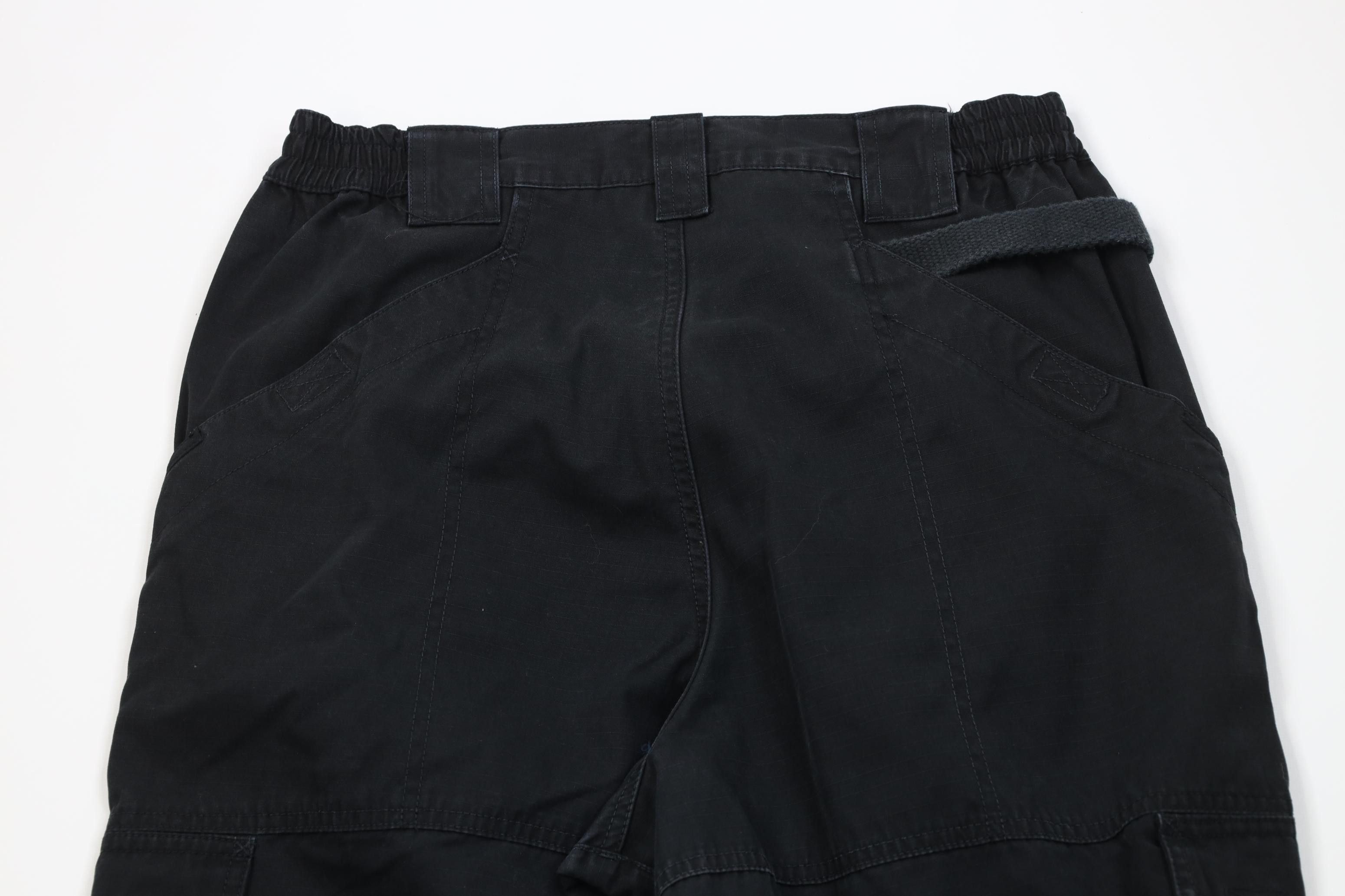 Vintage 5.11 Tactical Series Taclite Pro Ripstop Cargo Pants Black Size US 34 / EU 50 - 9 Thumbnail