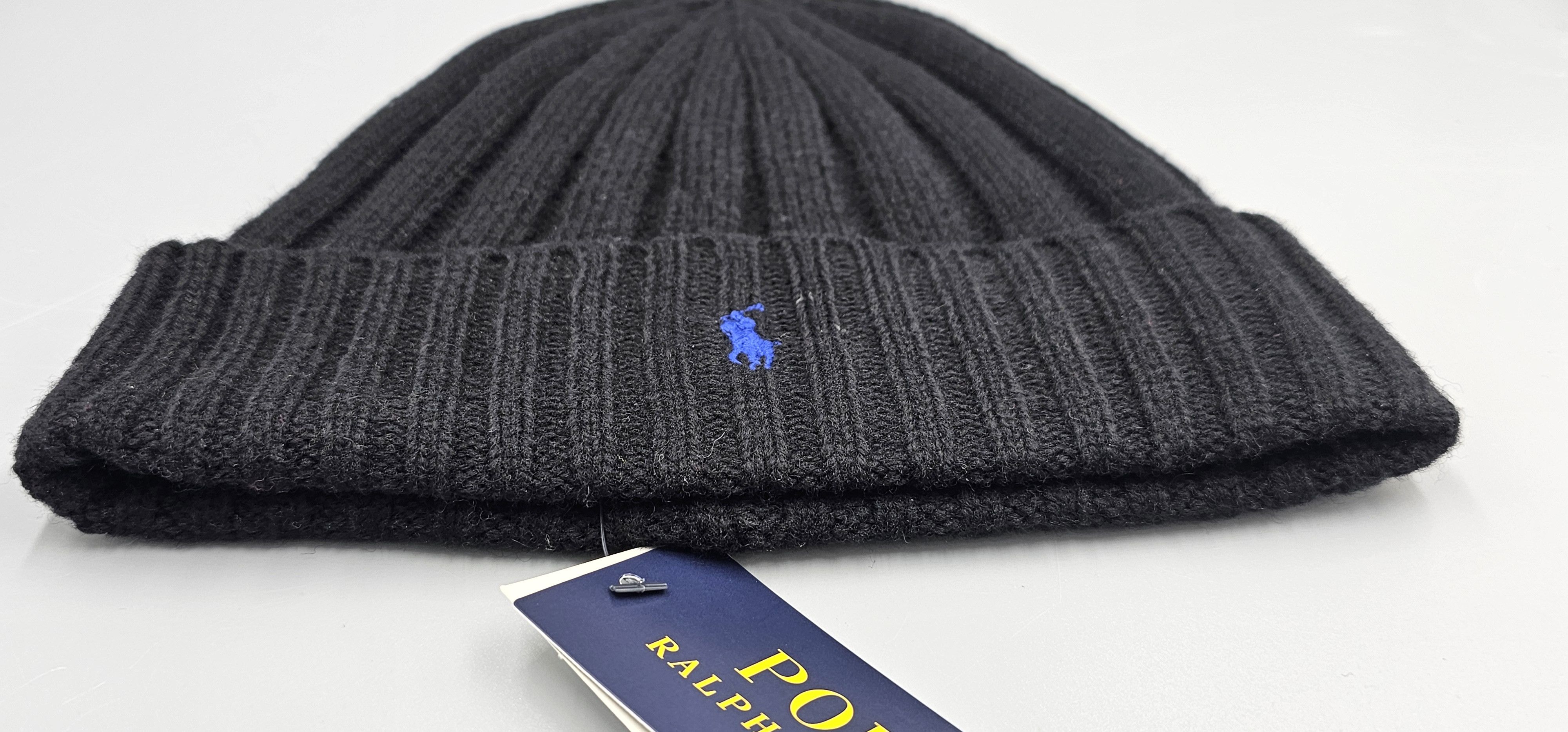 Polo Ralph Lauren 4 Polo Ralph Lauren Wool Blend Cuffed Beanie Hats Authentic Size ONE SIZE - 8 Thumbnail