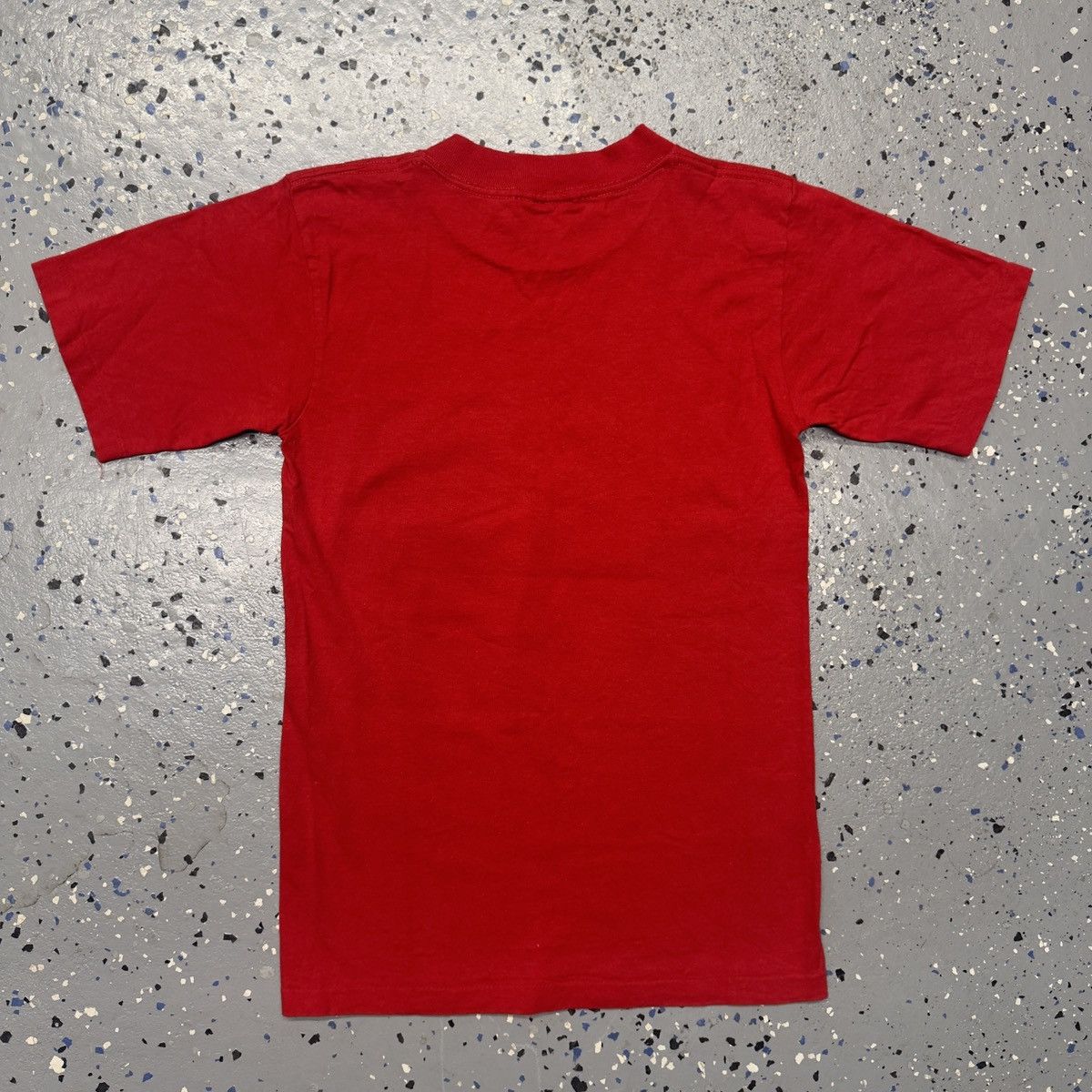 Vintage Vintage 90s Oneita Space Center Houston Graphic Shirt Red S Size US S / EU 44-46 / 1 - 2 Thumbnail