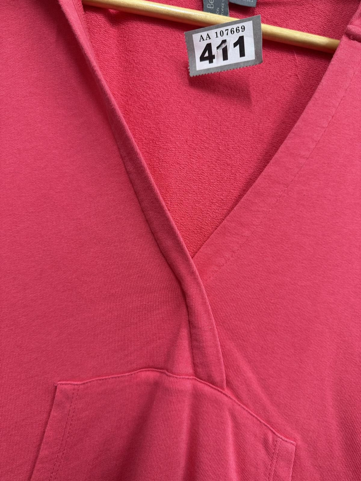 Other Sweaty Betty Pink Hooded Pullover Sweatshirt Size L / US 10 / IT 46 - 3 Thumbnail