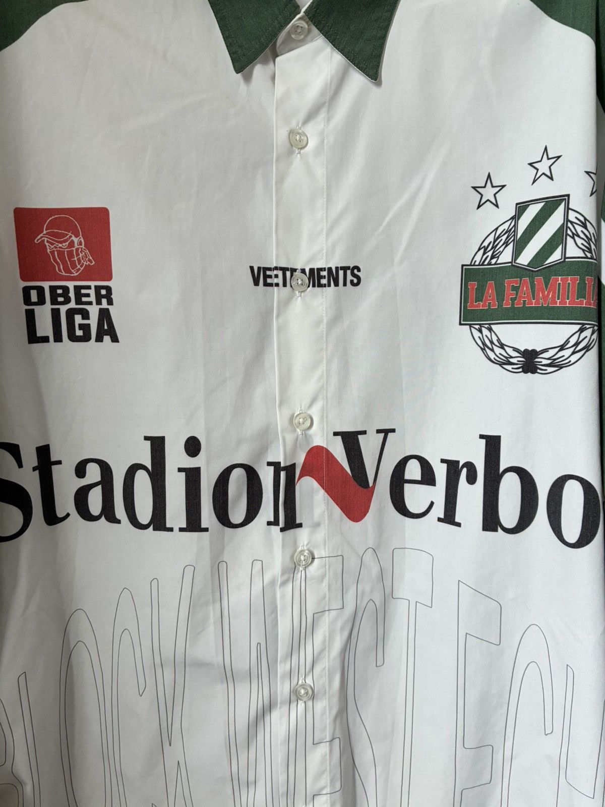Vetements Vetements SK Rapid Vienna Football Jersey oversized Shirt Size US S / EU 44-46 / 1 - 3 Thumbnail
