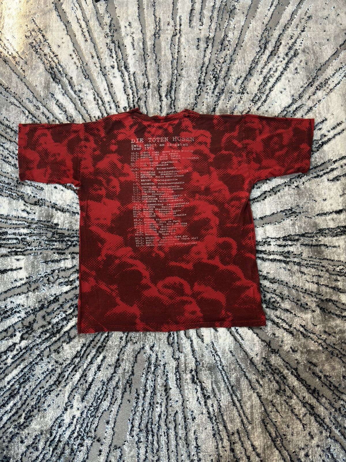 Band Tees 1996 90z Vintage Rare Punk Die Toten Hosen Logo T shirt tee Size US L / EU 52-54 / 3 - 3 Thumbnail