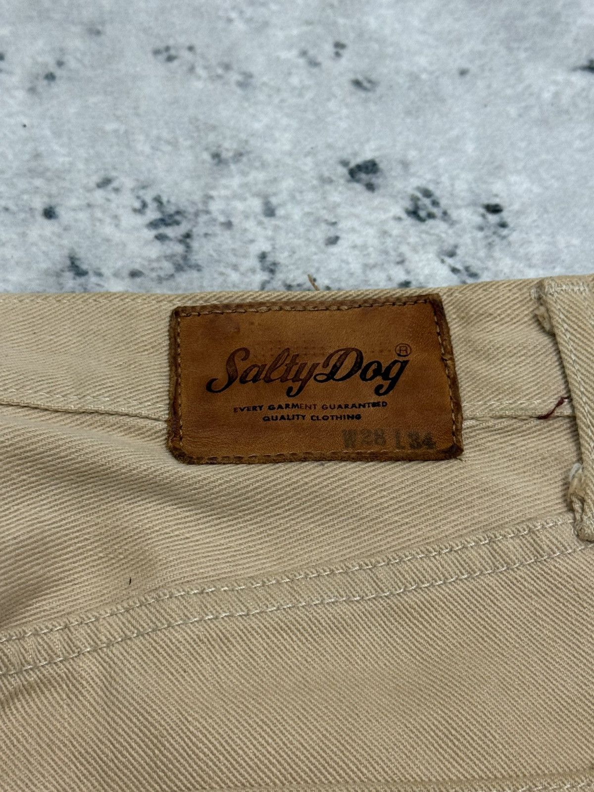 Japanese Brand Vintage SALTY DOG Selvedge Denim Jeans Size US 26 / EU 42 - 18 Thumbnail