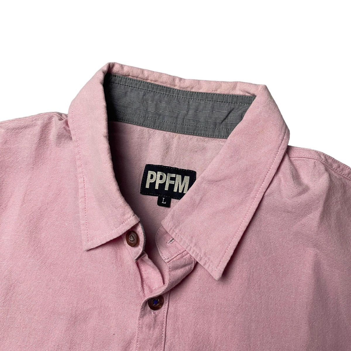 20471120 × Beauty Beast × PPFM 2000's PPFM Bondage Zip Plaid Shirts Size US M / EU 48-50 / 2 - 3 Thumbnail