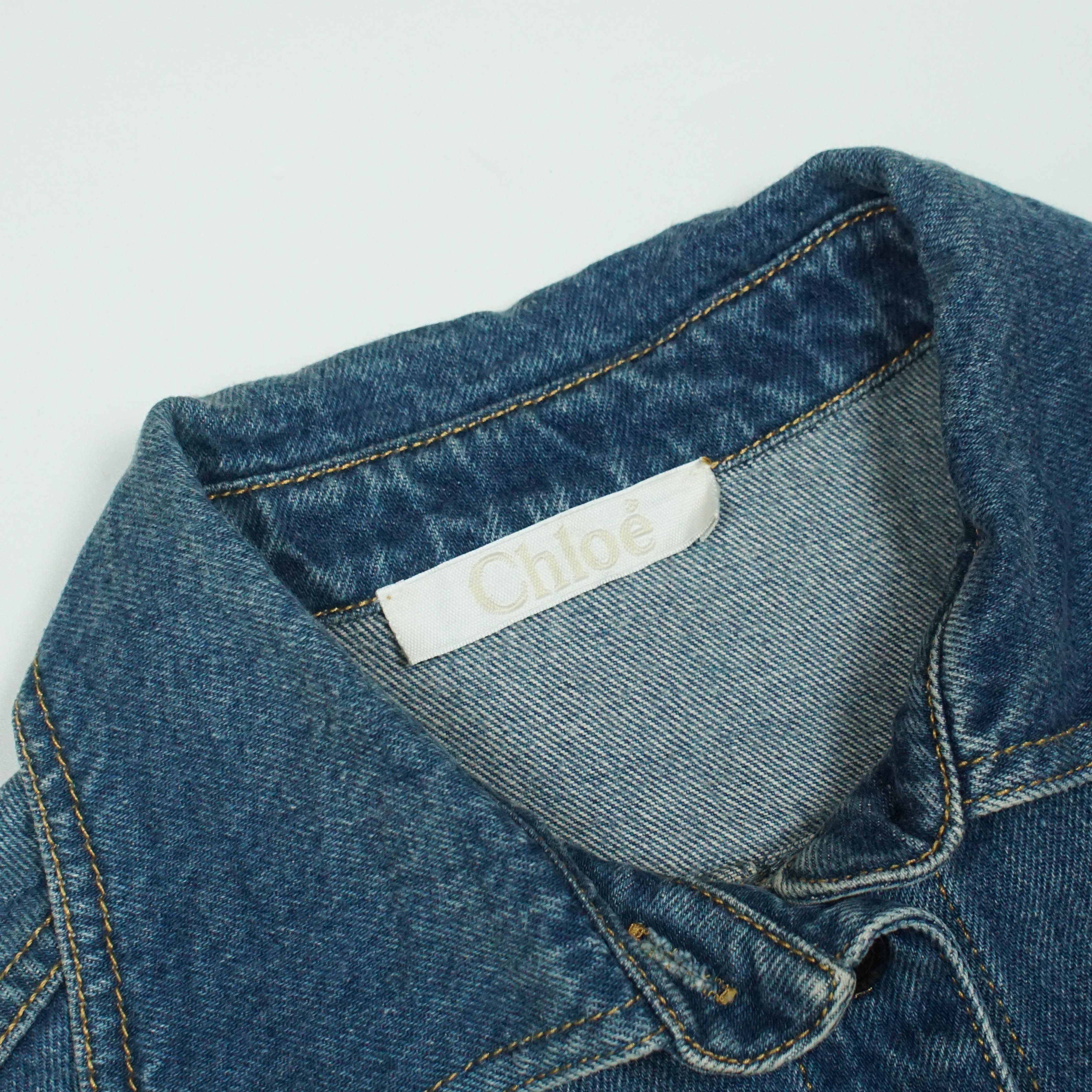 Chloe *NoTariff Chloe Denim Shirt Size ONE SIZE - 3 Thumbnail