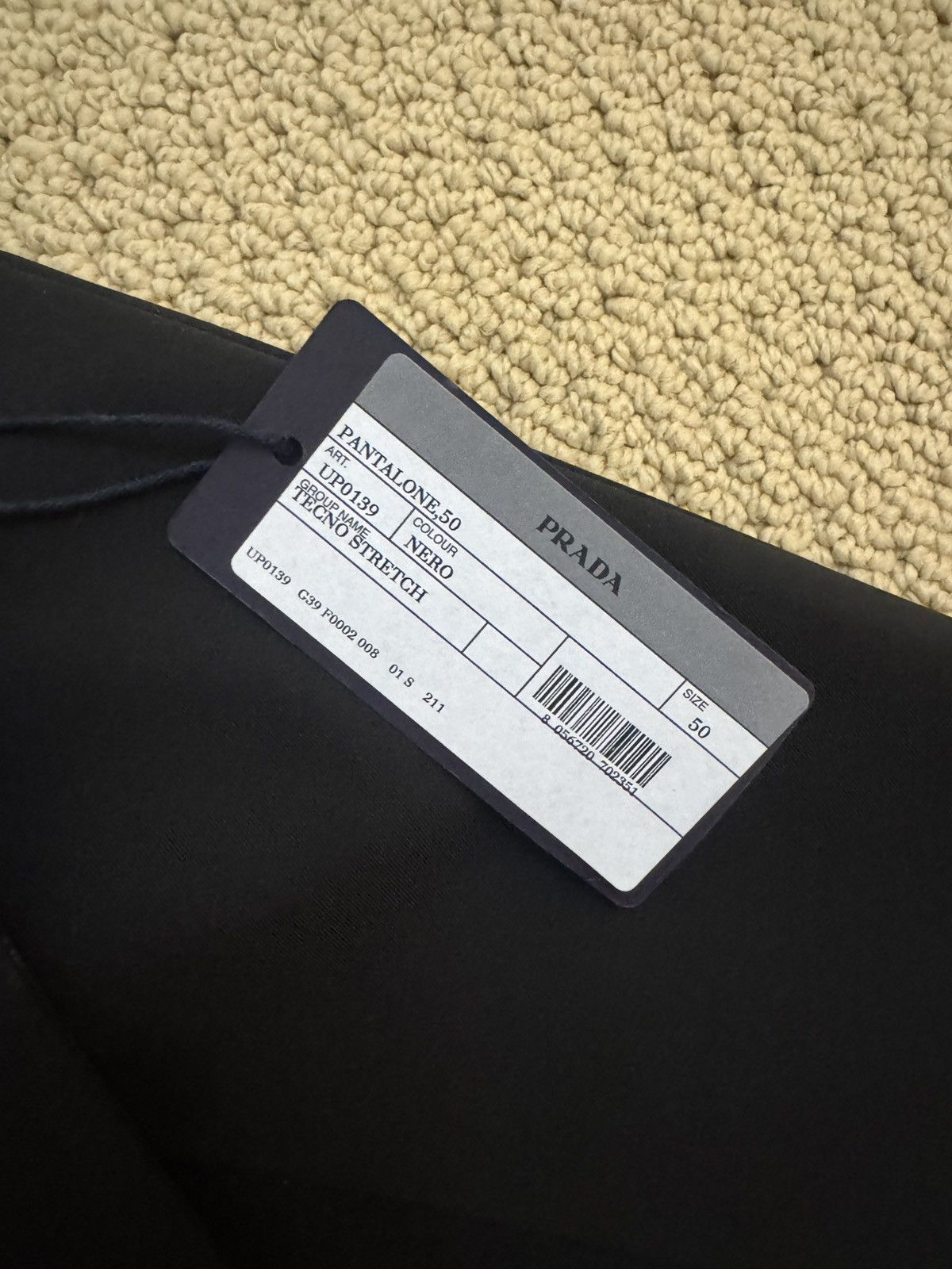 Prada Prada tecno stretch pants Size US 34 / EU 50 - 2 Thumbnail