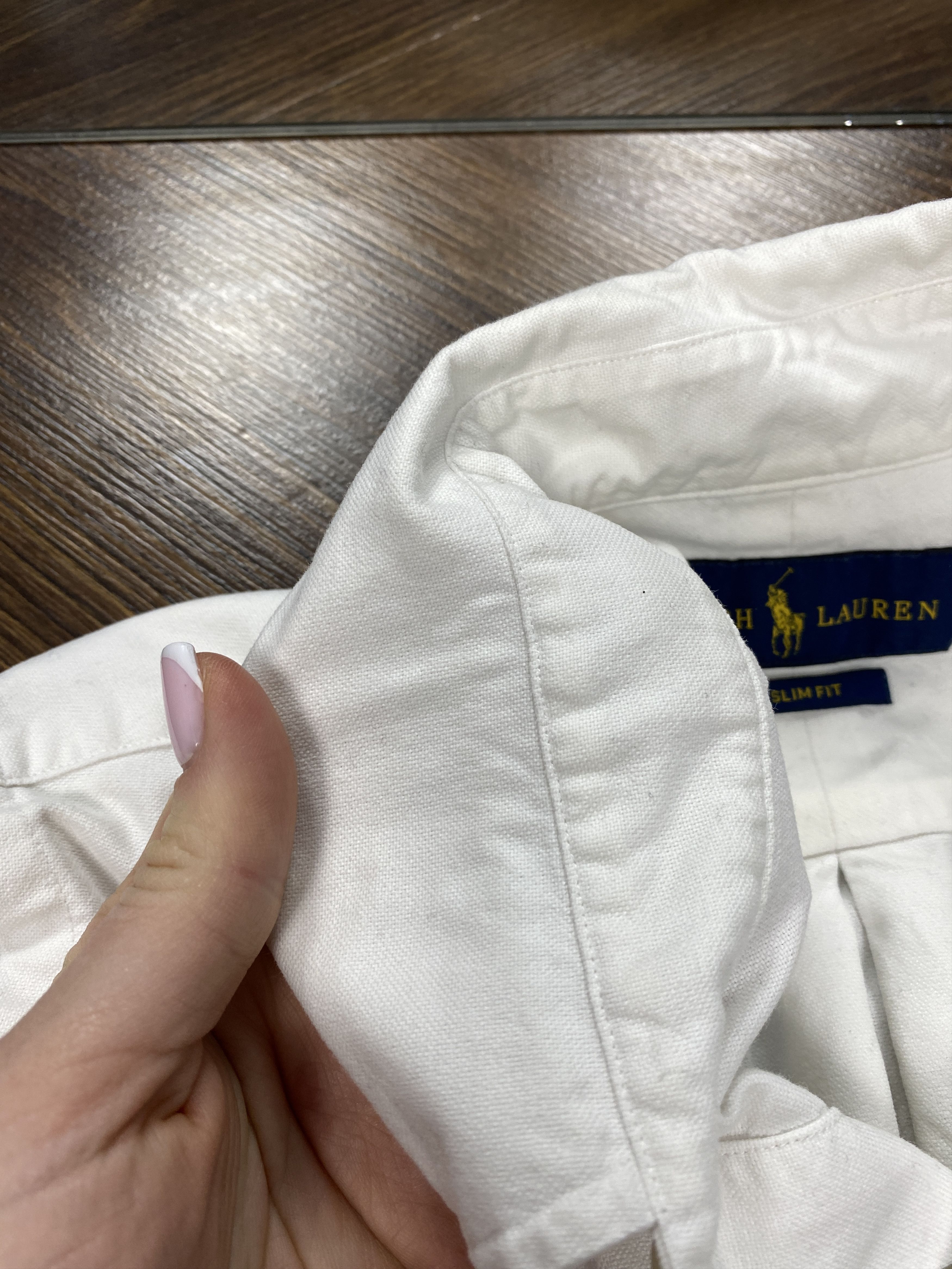 Polo Ralph Lauren Polo Ralph Lauren vintage white long sleeve shirt Size US S / EU 44-46 / 1 - 5 Thumbnail