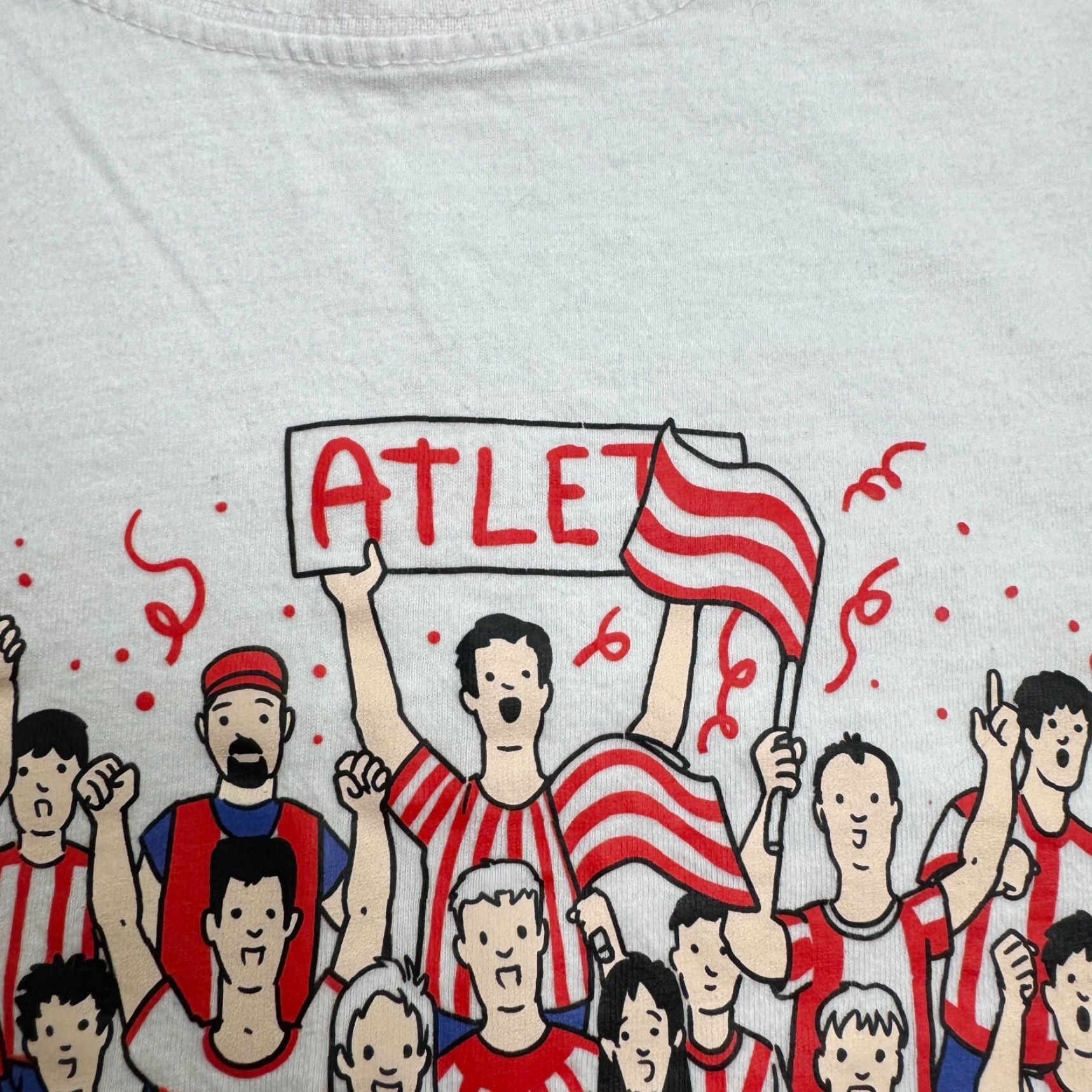 Aldo Friking Where Is Waldo Athletic Graphic Print T-Shirt Medium White Mens Size US M / EU 48-50 / 2 - 6 Thumbnail