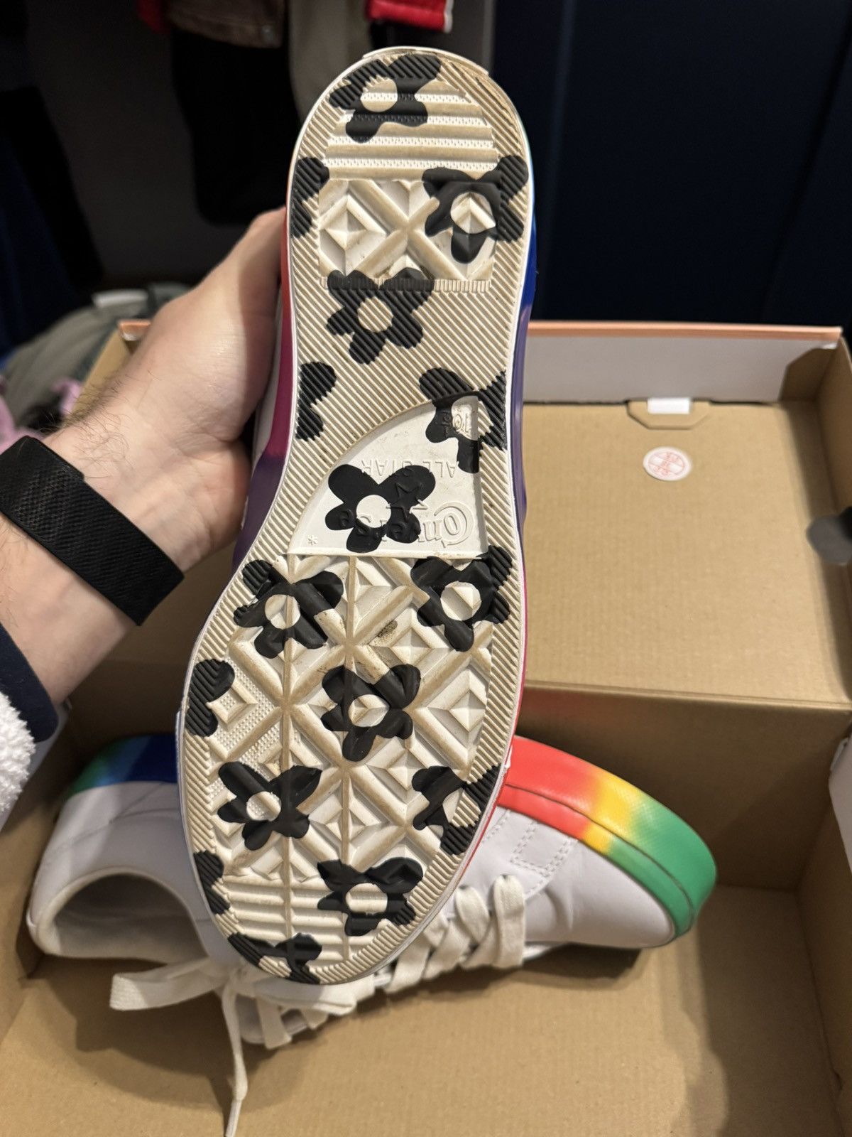 Golf Wang RAINBOW GOLF SNEAKERS Size US 10.5 / EU 43-44 - 4 Thumbnail
