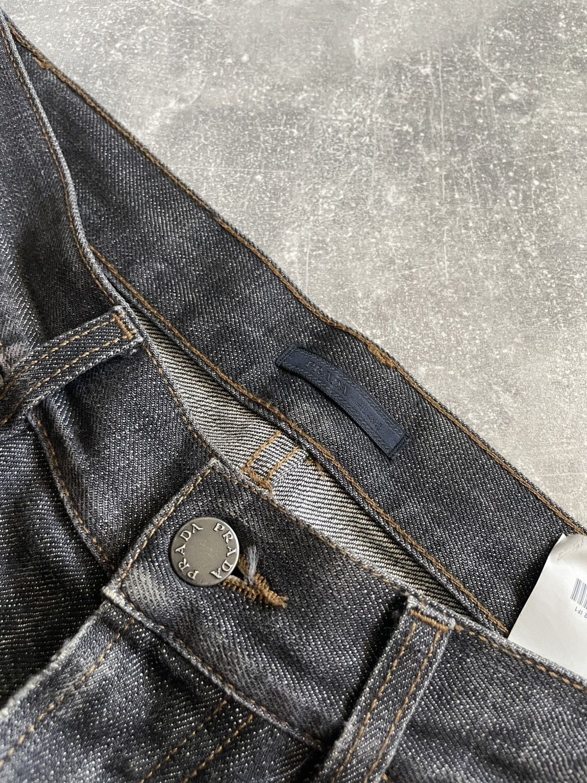 Prada Prada Jeans 29 dark blue pants old money luxury Size US 29 - 4 Thumbnail