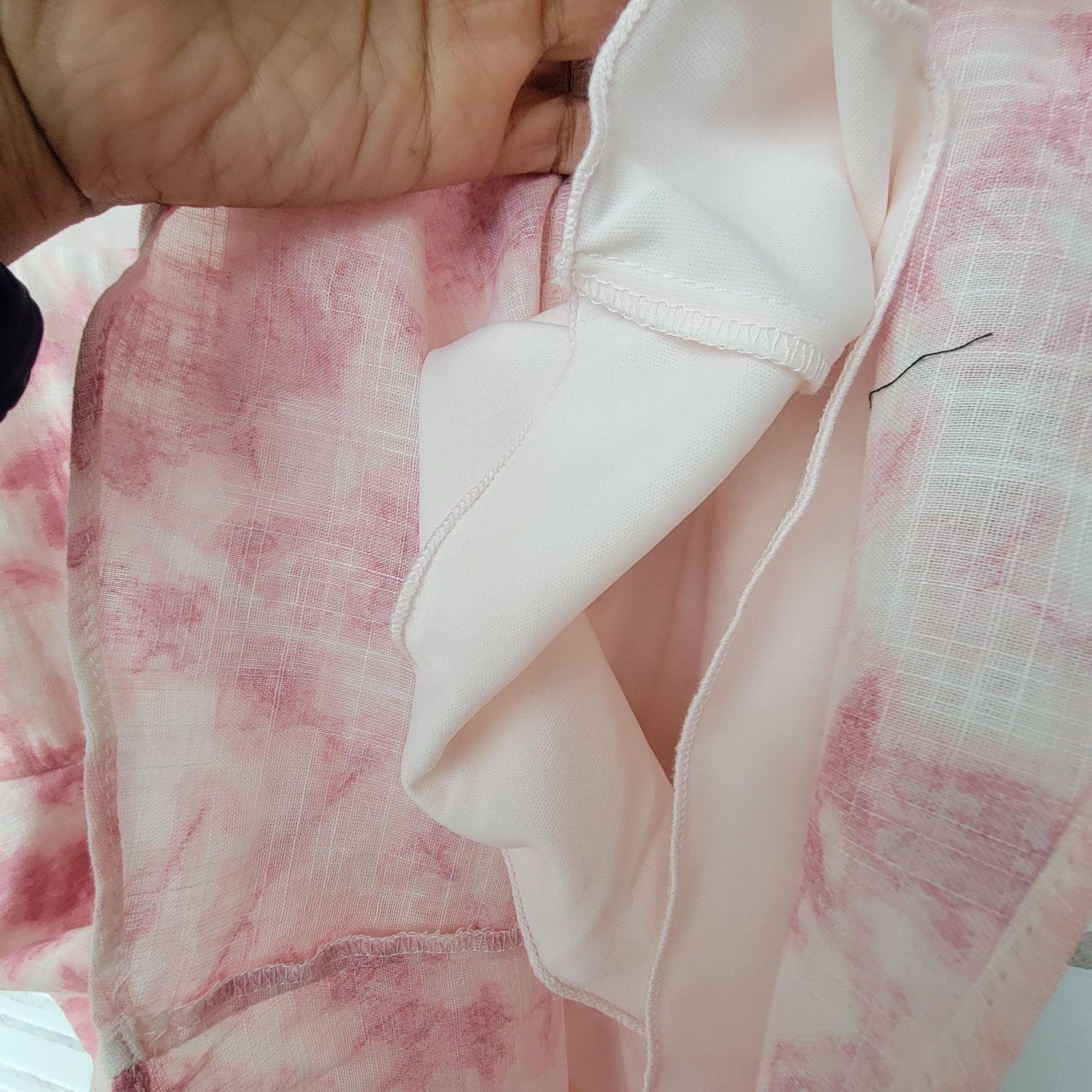 Other Women's Dress Sz 7 CITY STUDIO White Pink Stretch Spaghetti Size S / US 4 / IT 40 - 7 Thumbnail